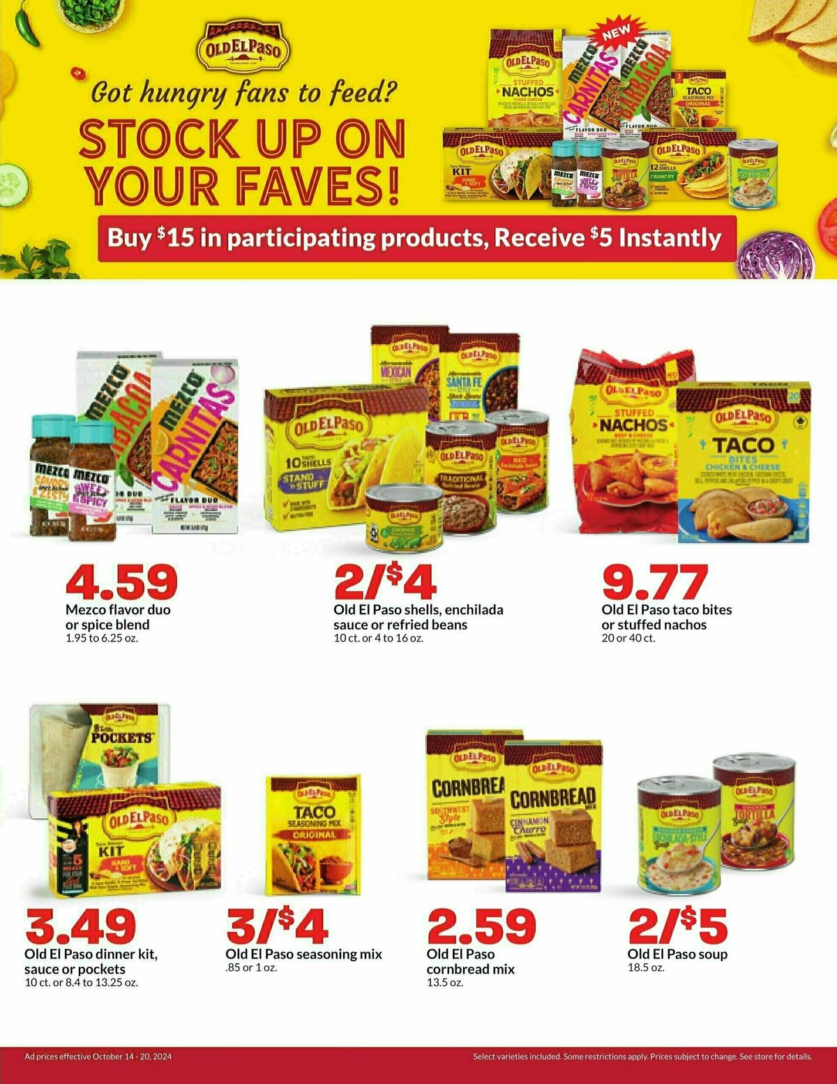 Hy-Vee Weekly Ad from October 14