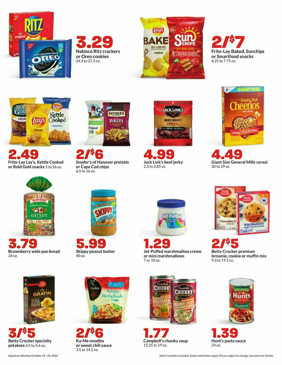 Hy-Vee Weekly Ad from October 14