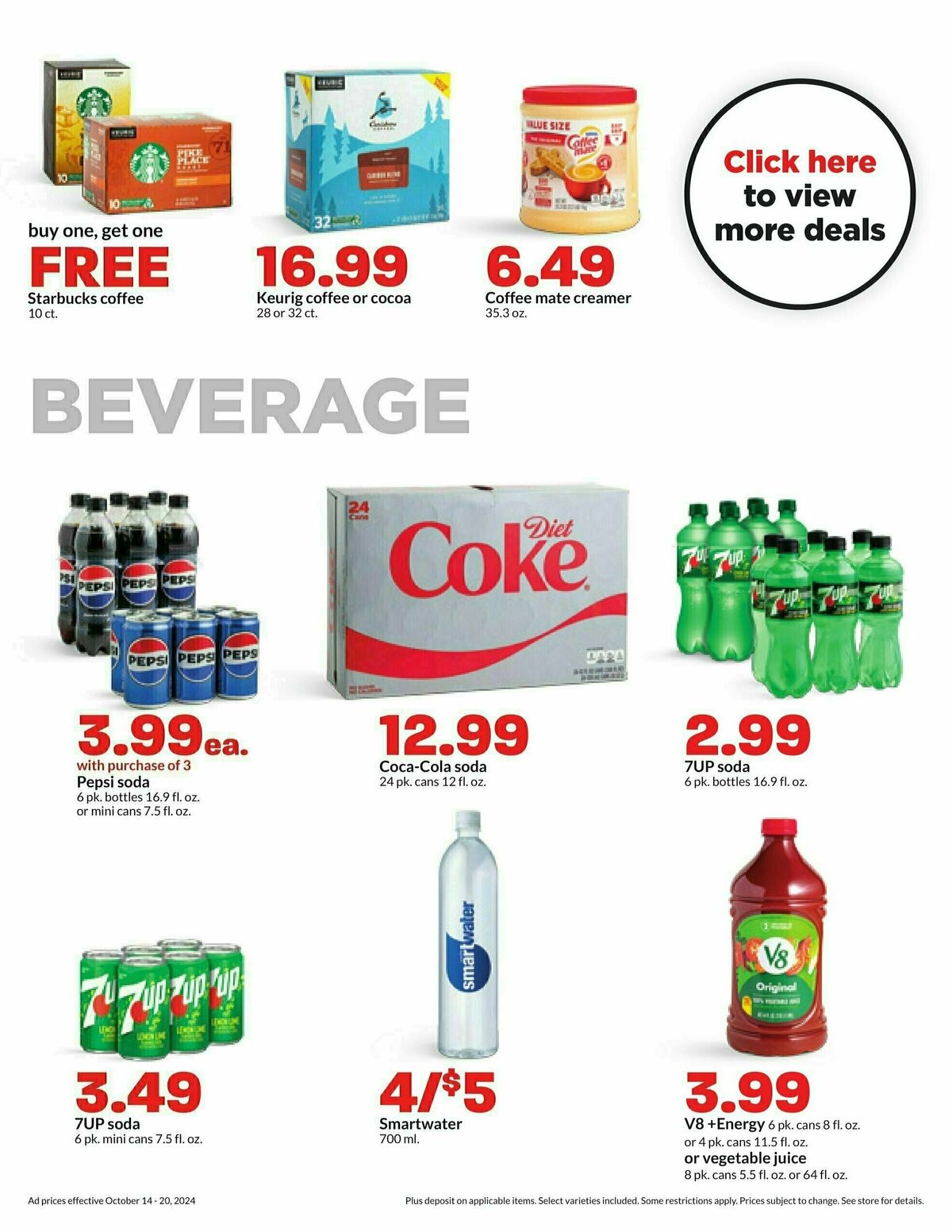 Hy-Vee Weekly Ad from October 14