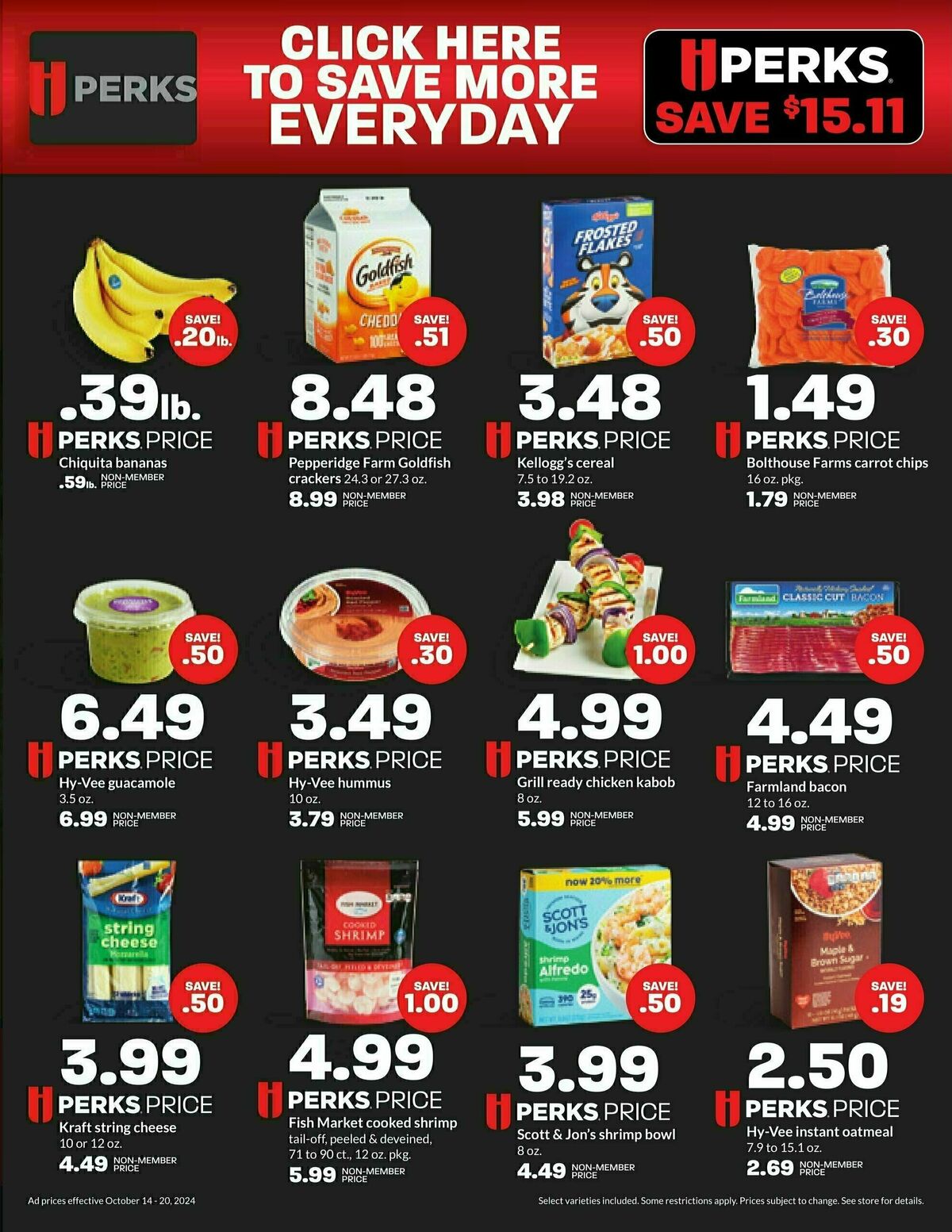 Hy-Vee Weekly Ad from October 14