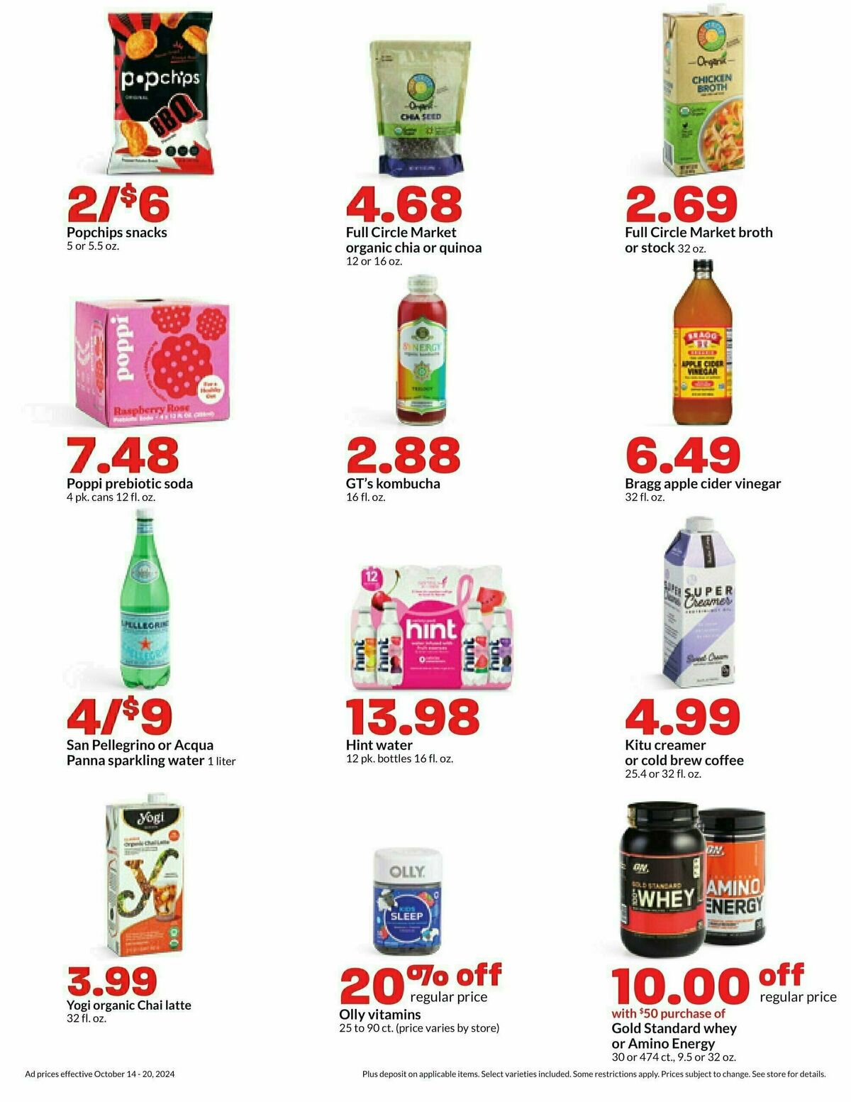 Hy-Vee Weekly Ad from October 14