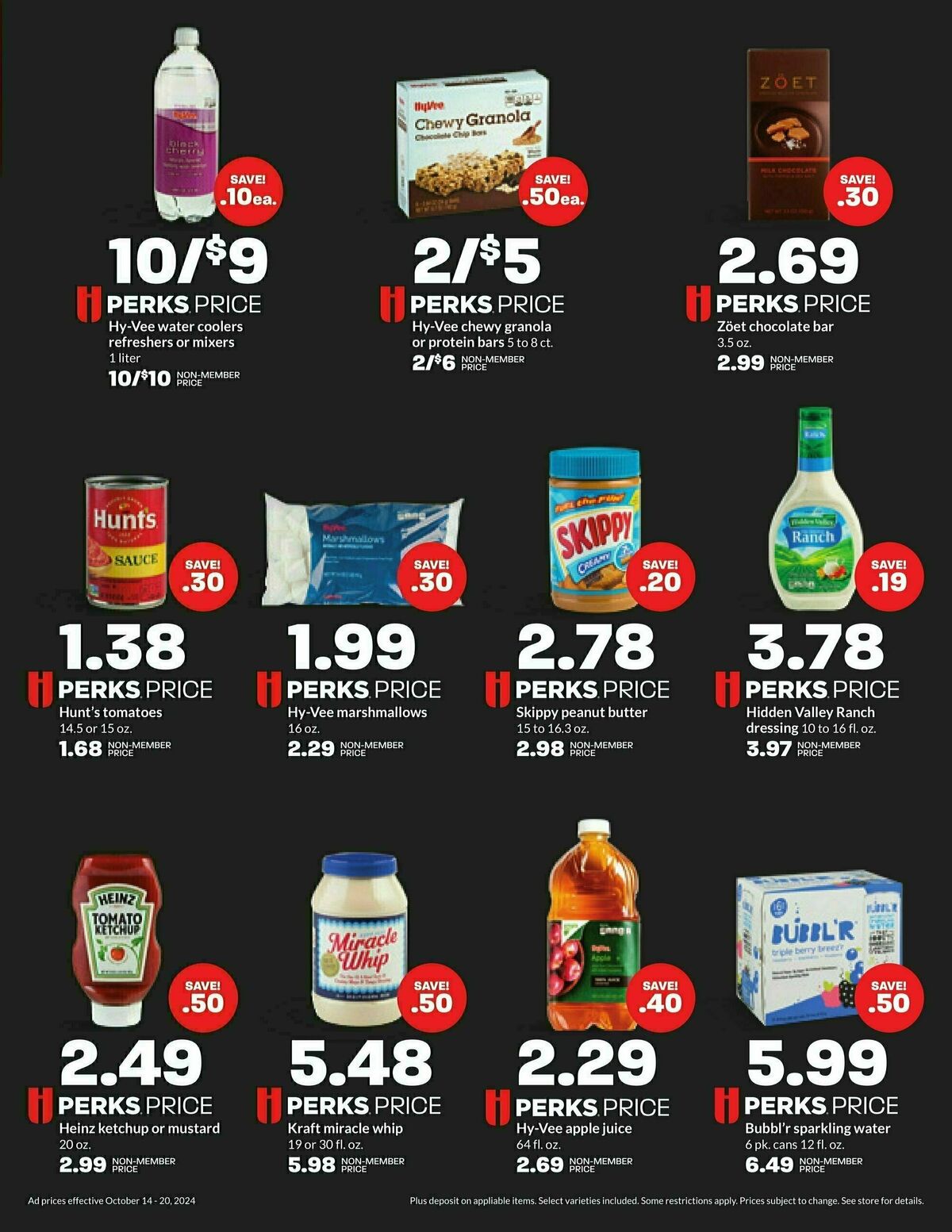 Hy-Vee Weekly Ad from October 14