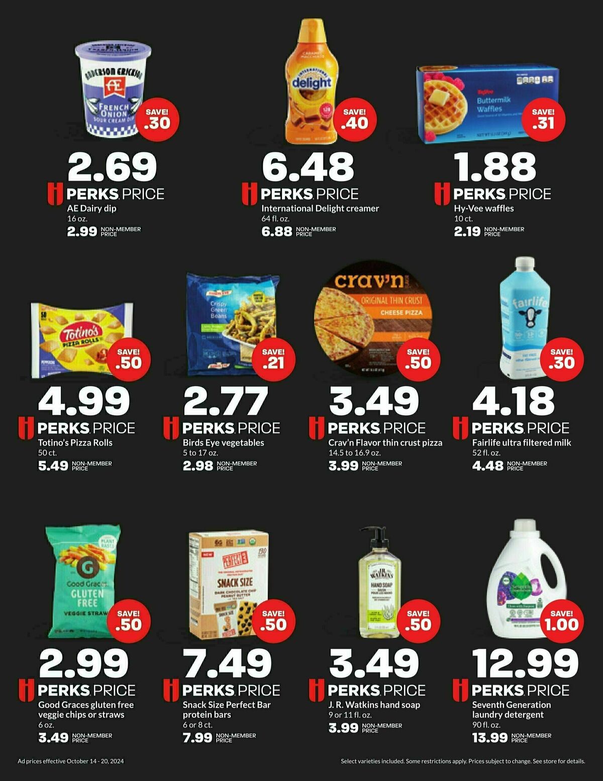 Hy-Vee Weekly Ad from October 14