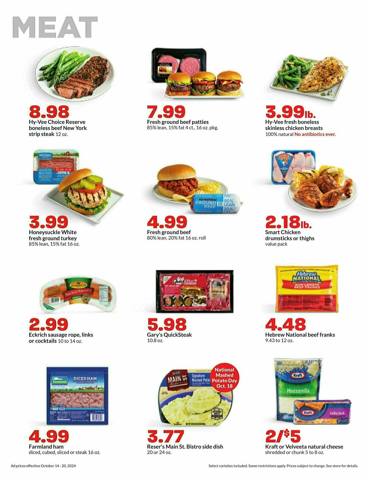 Hy-Vee Weekly Ad from October 14