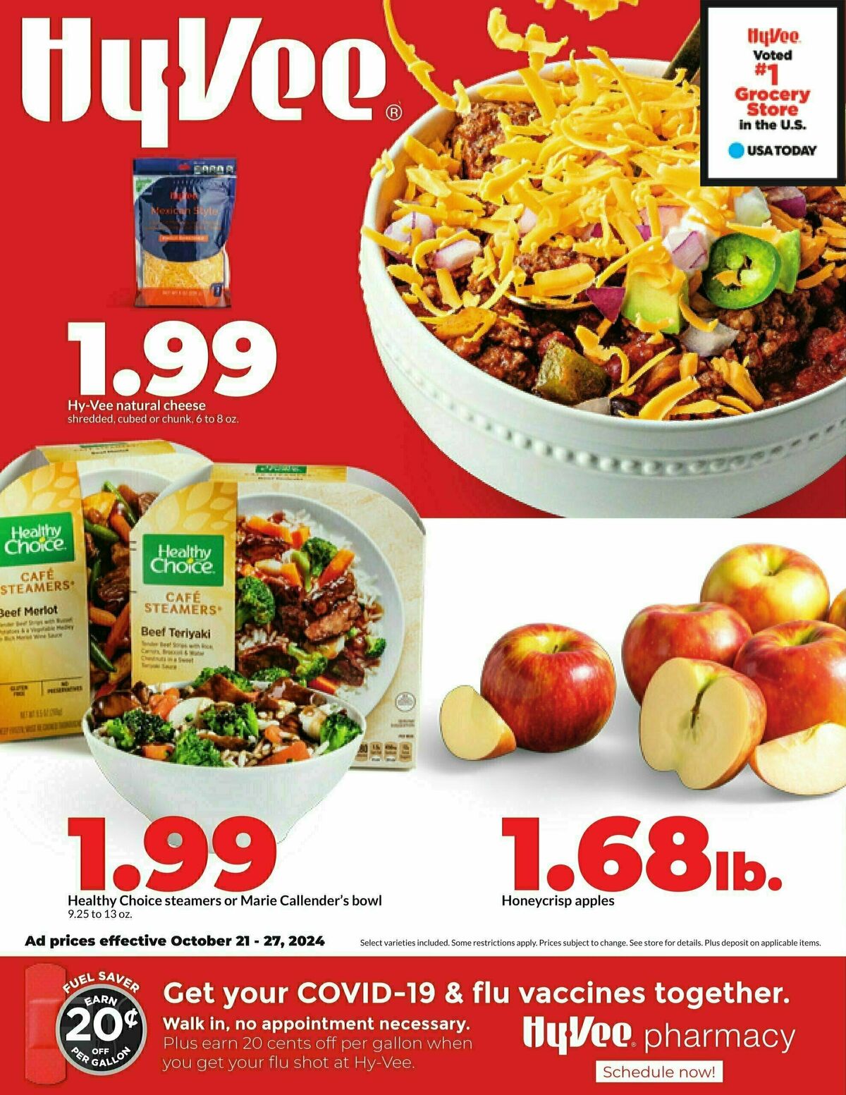 Hy-Vee Weekly Ad from October 21