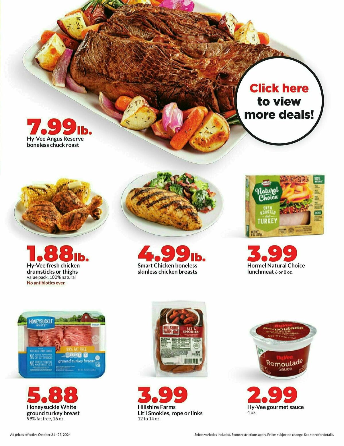 Hy-Vee Weekly Ad from October 21