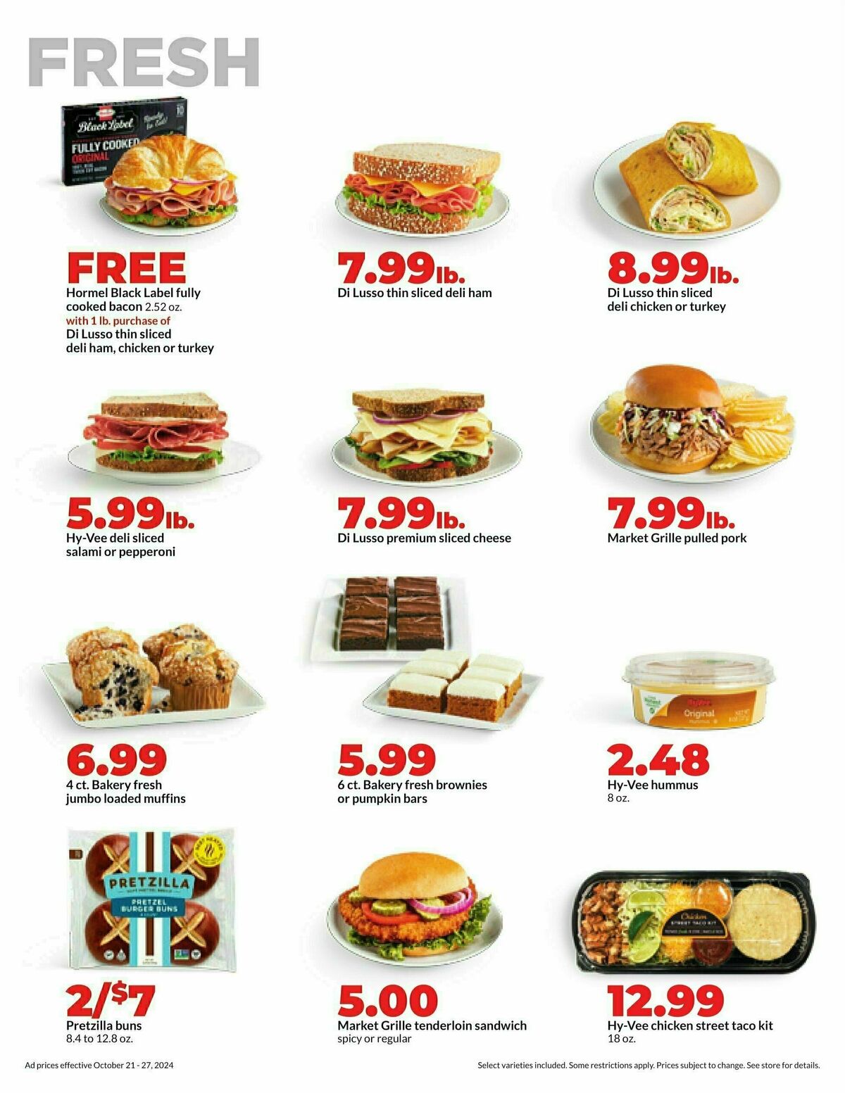 Hy-Vee Weekly Ad from October 21