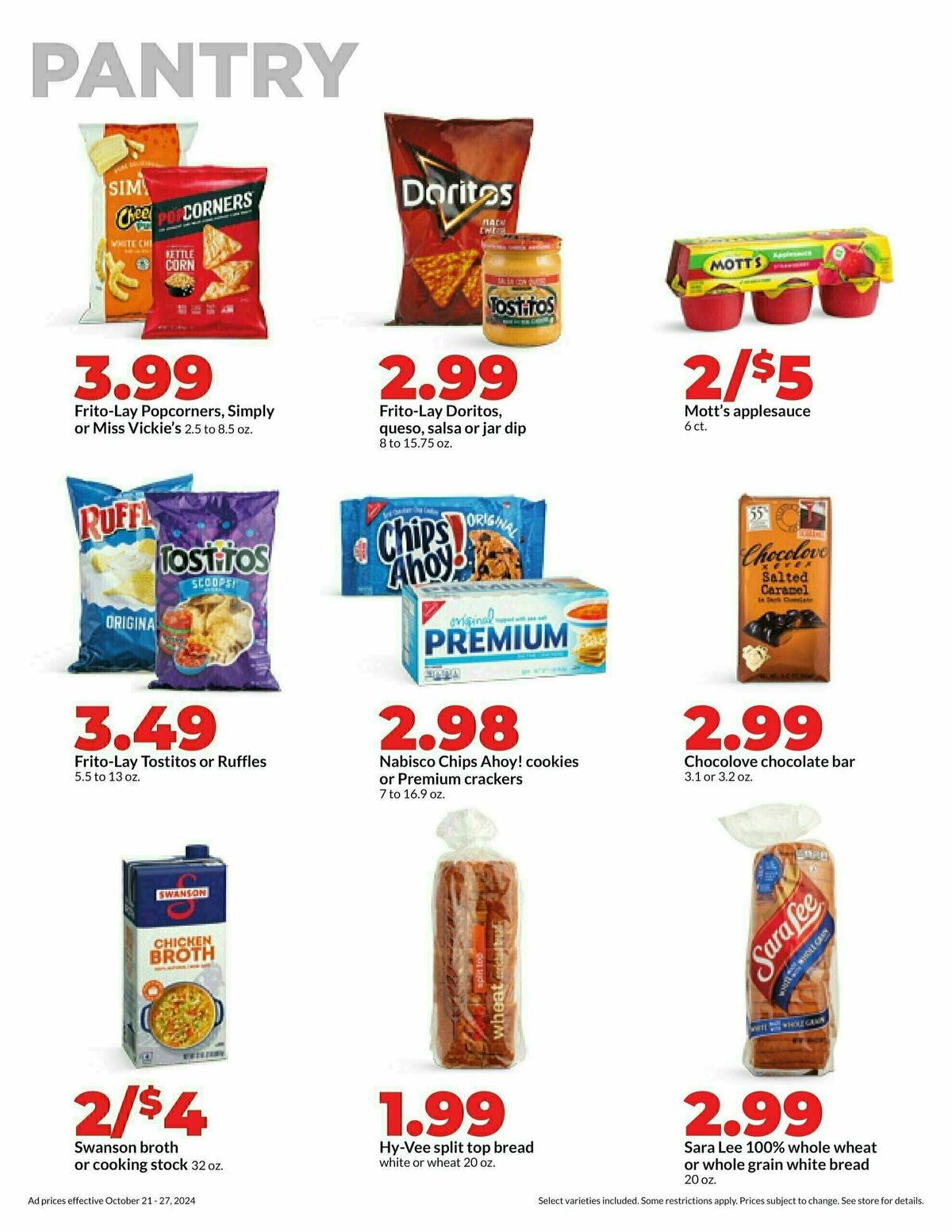 Hy-Vee Weekly Ad from October 21