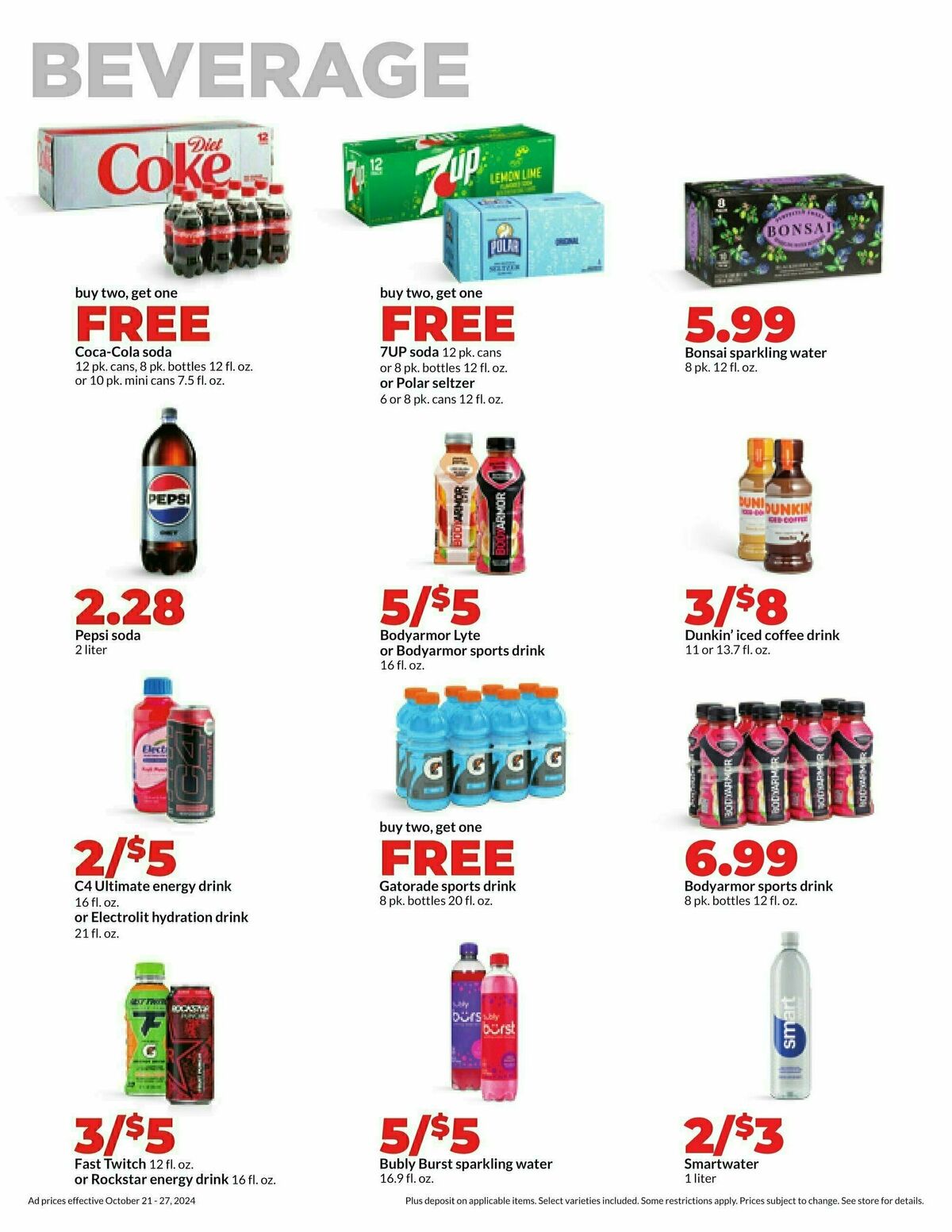 Hy-Vee Weekly Ad from October 21