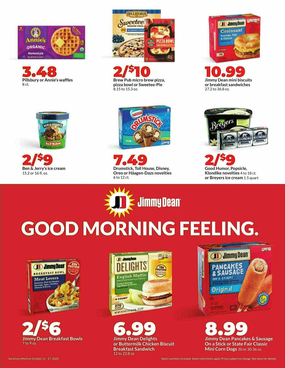 Hy-Vee Weekly Ad from October 21