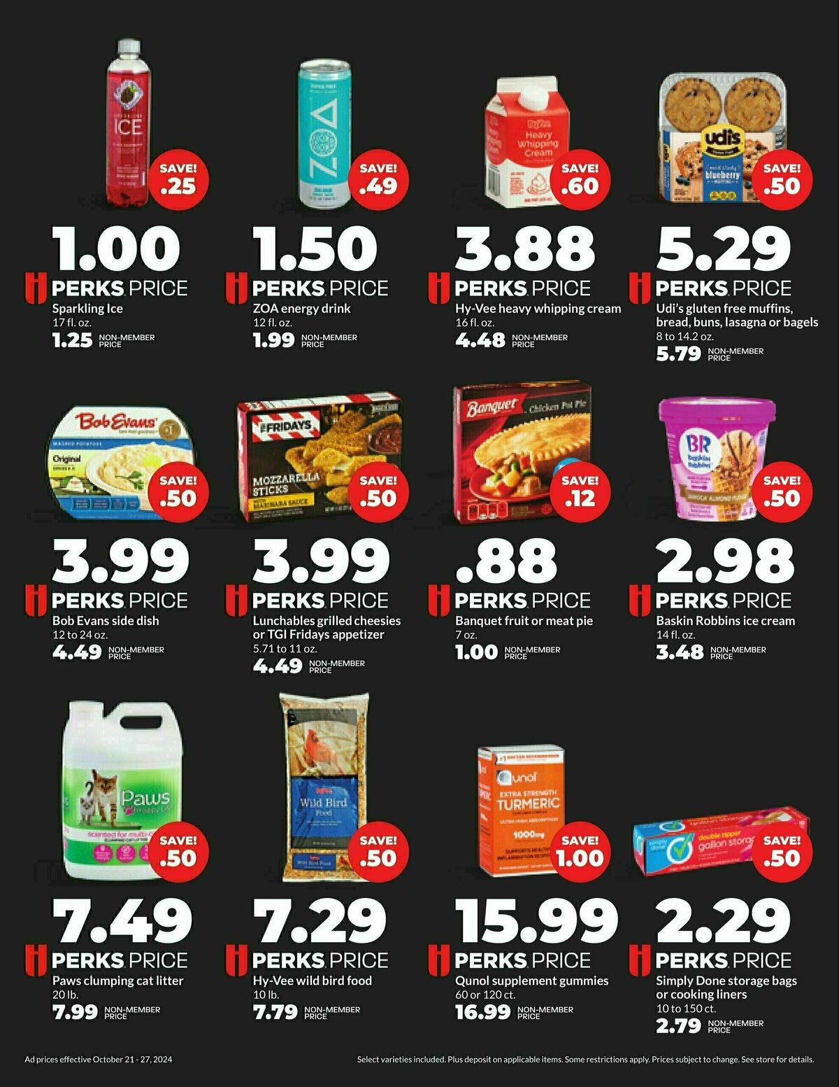 Hy-Vee Weekly Ad from October 21