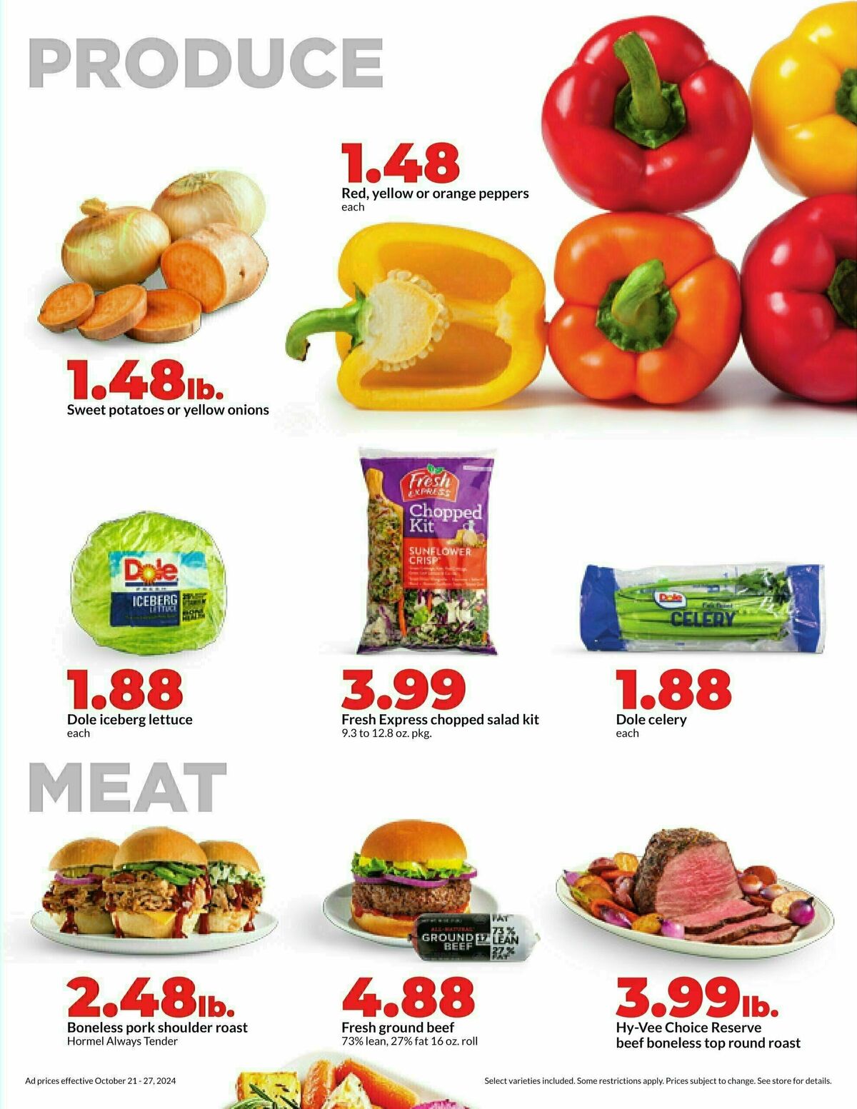 Hy-Vee Weekly Ad from October 21