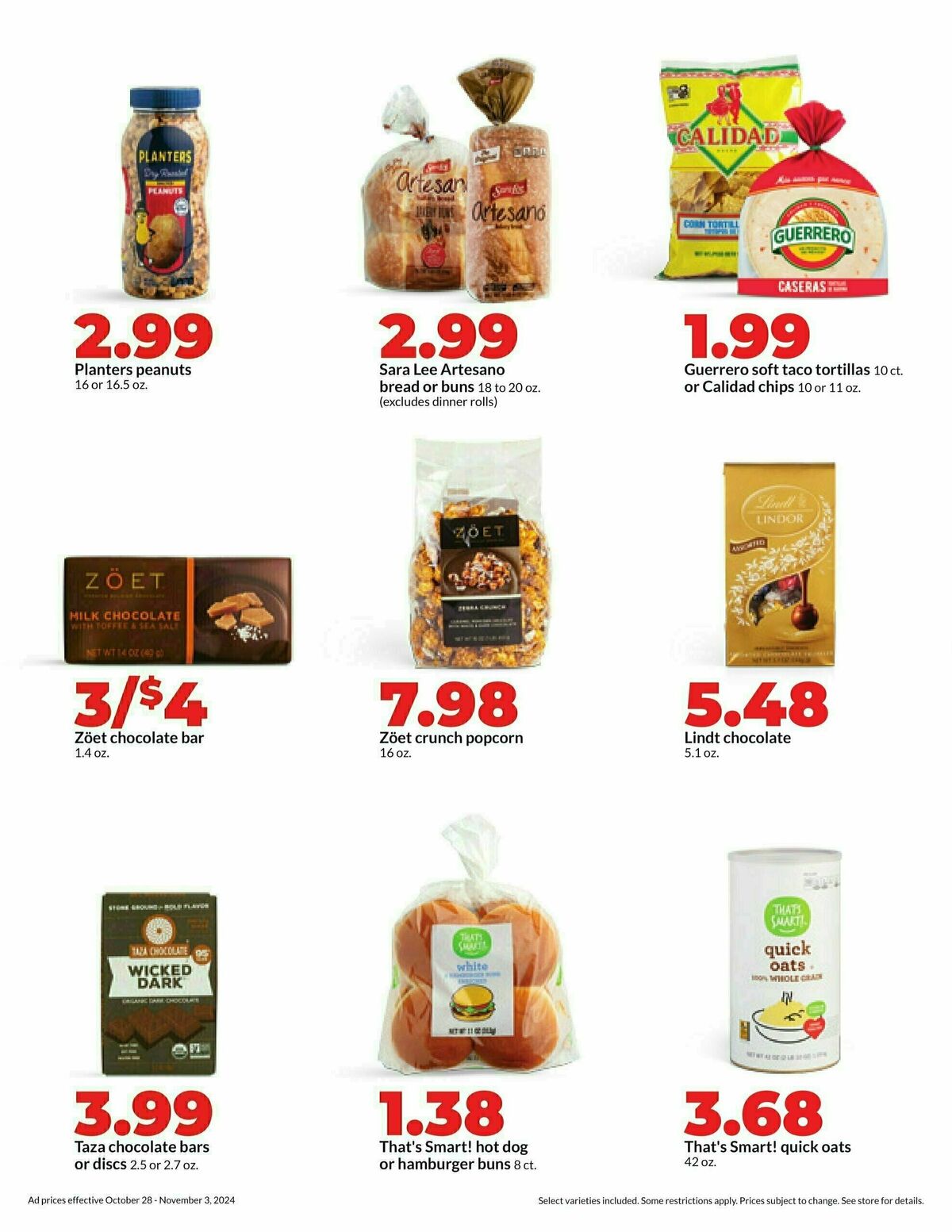 Hy-Vee Weekly Ad from October 28