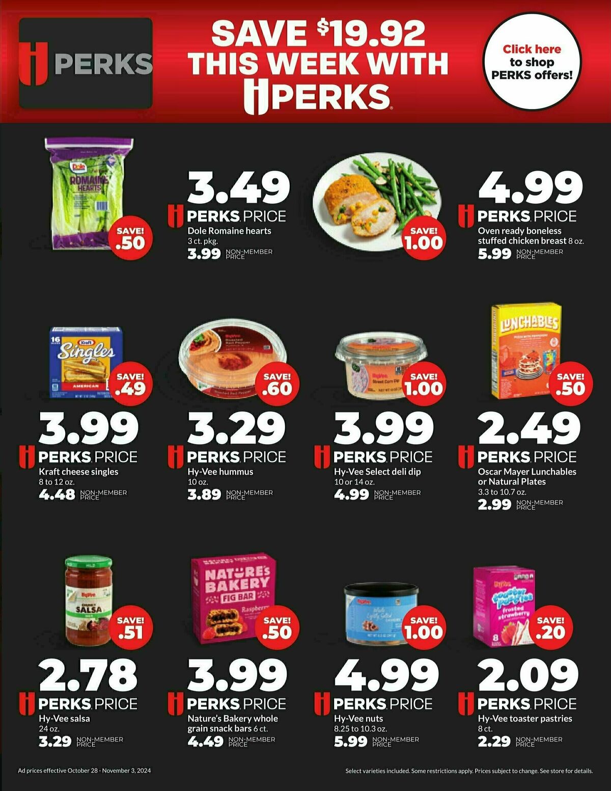 Hy-Vee Weekly Ad from October 28