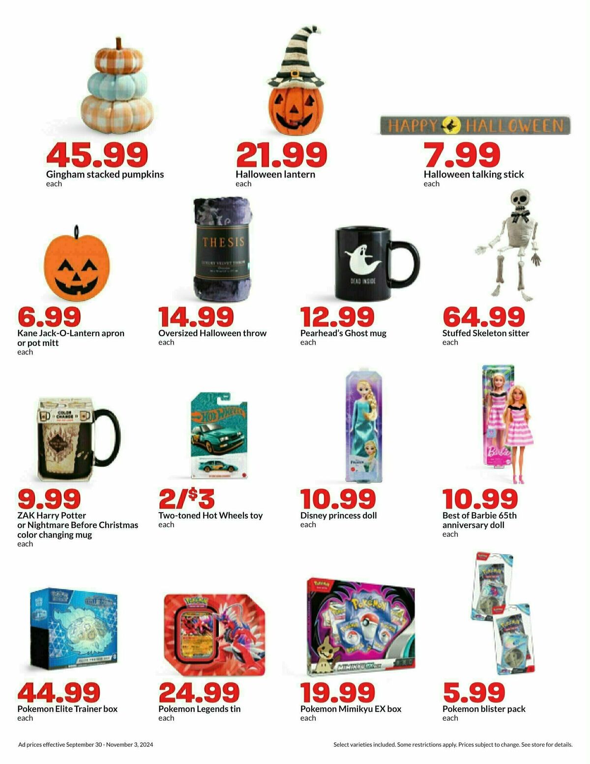 Hy-Vee Weekly Ad from October 28