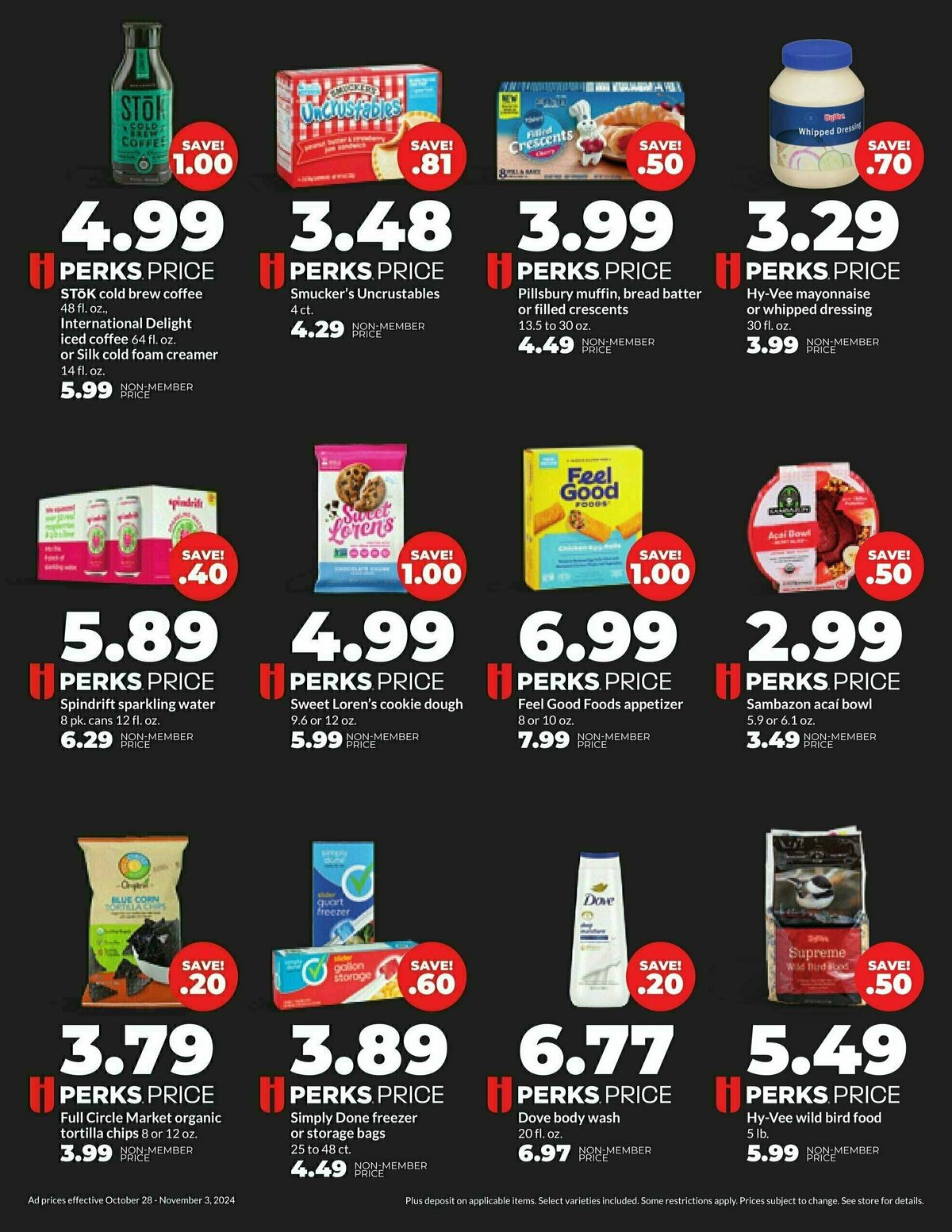 Hy-Vee Weekly Ad from October 28