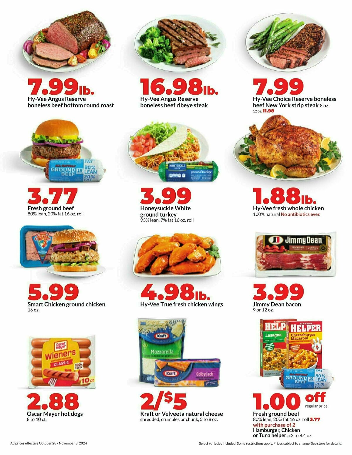 Hy-Vee Weekly Ad from October 28