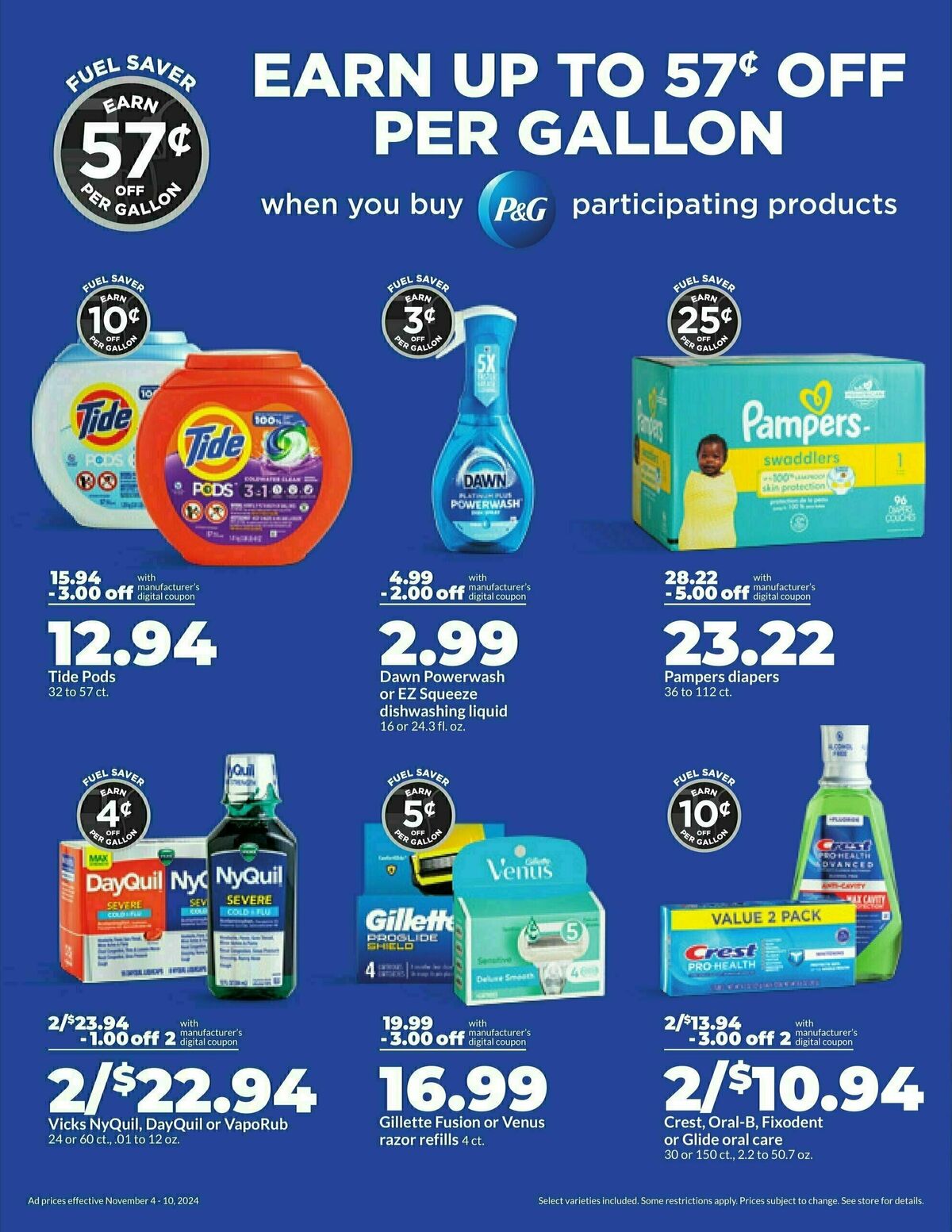 Hy-Vee Weekly Ad from November 4