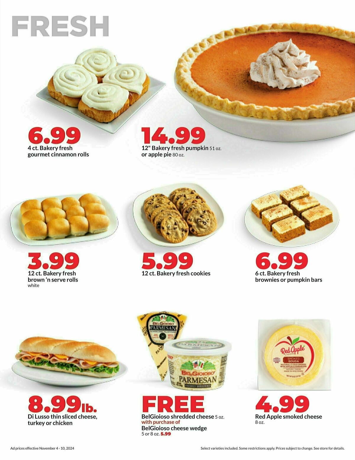 Hy-Vee Weekly Ad from November 4