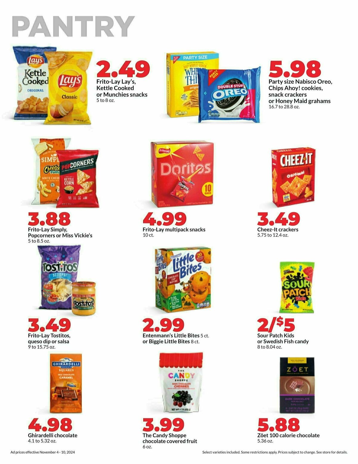 Hy-Vee Weekly Ad from November 4