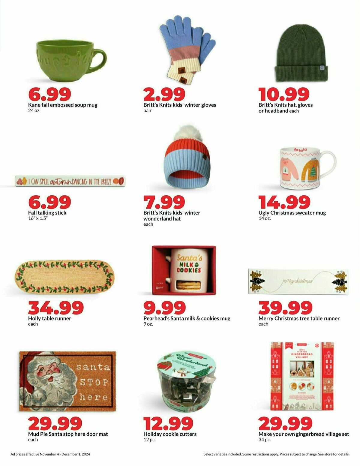 Hy-Vee Weekly Ad from November 4