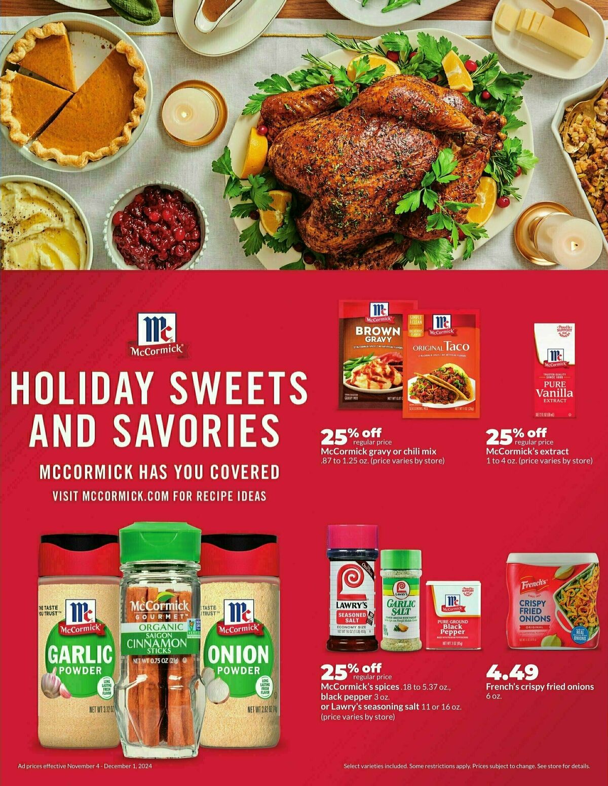 Hy-Vee Weekly Ad from November 4