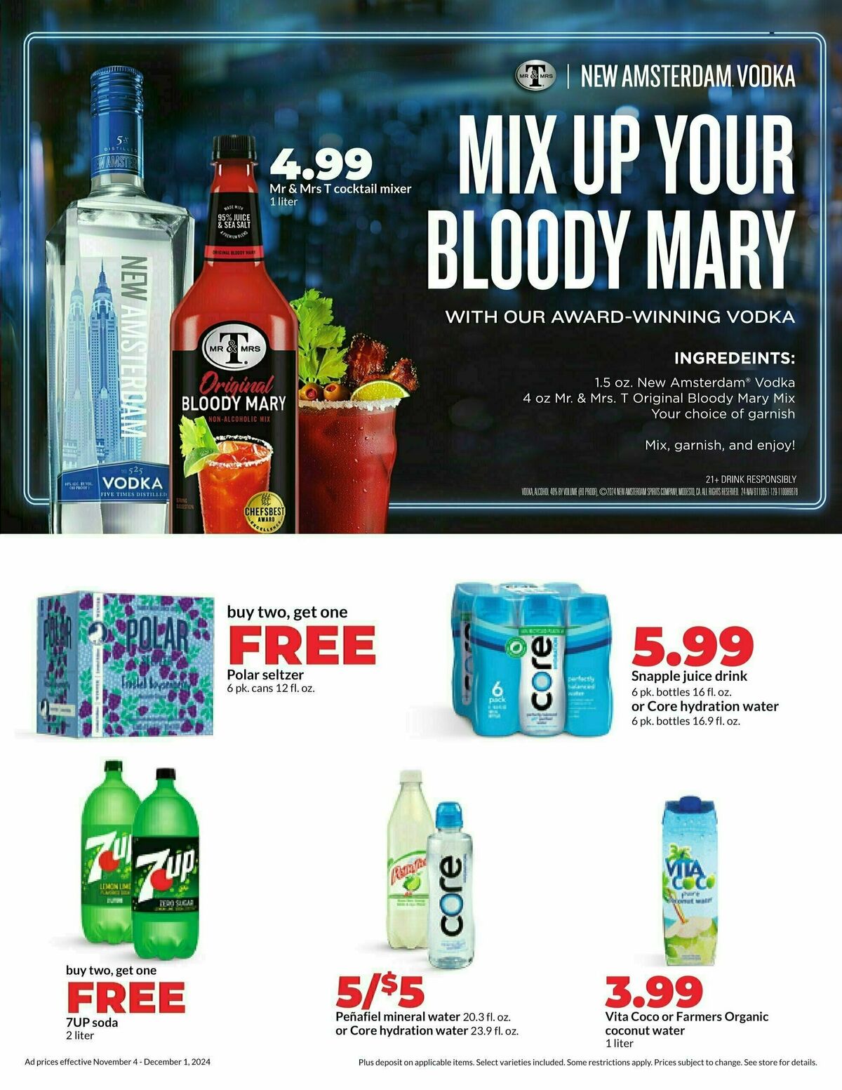 Hy-Vee Weekly Ad from November 4