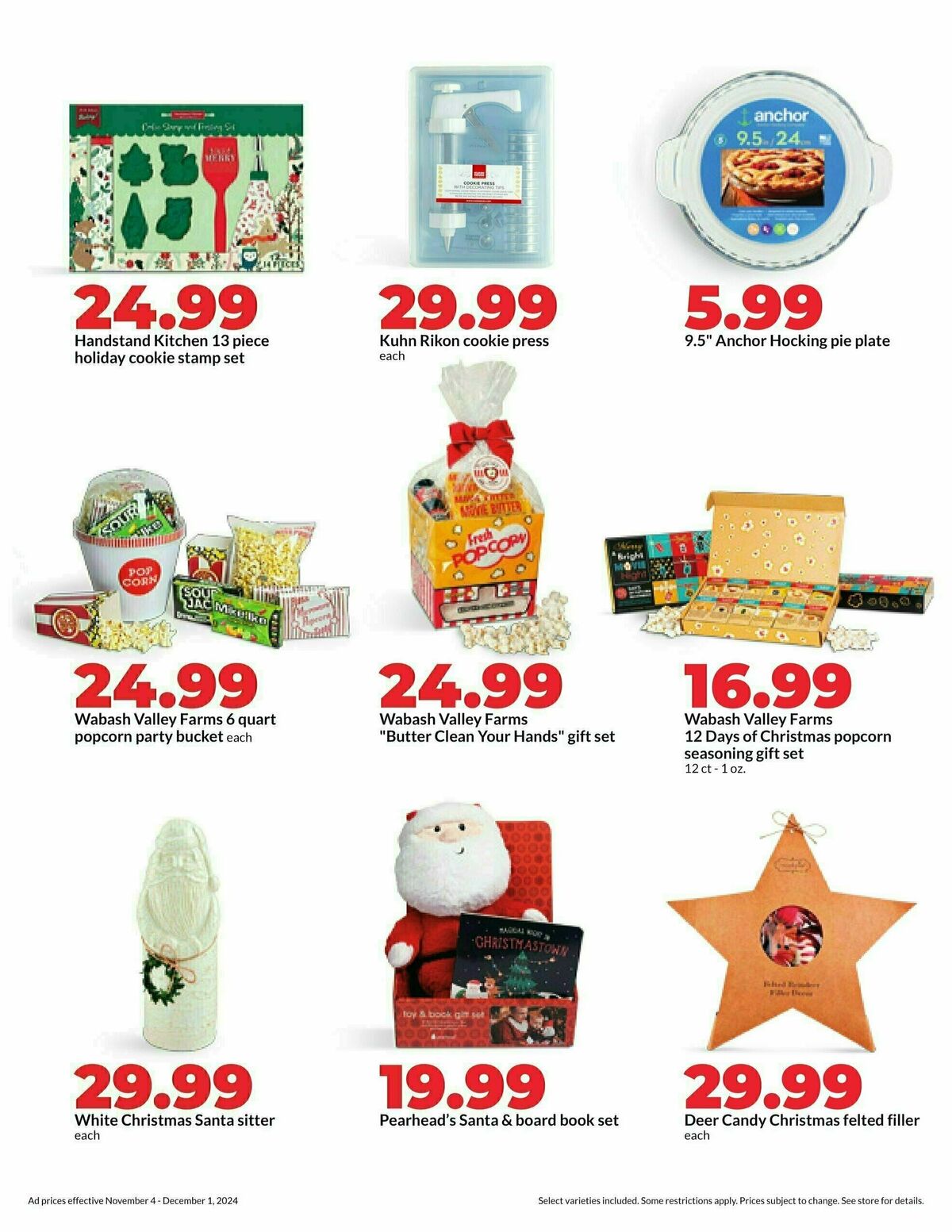 Hy-Vee Weekly Ad from November 4