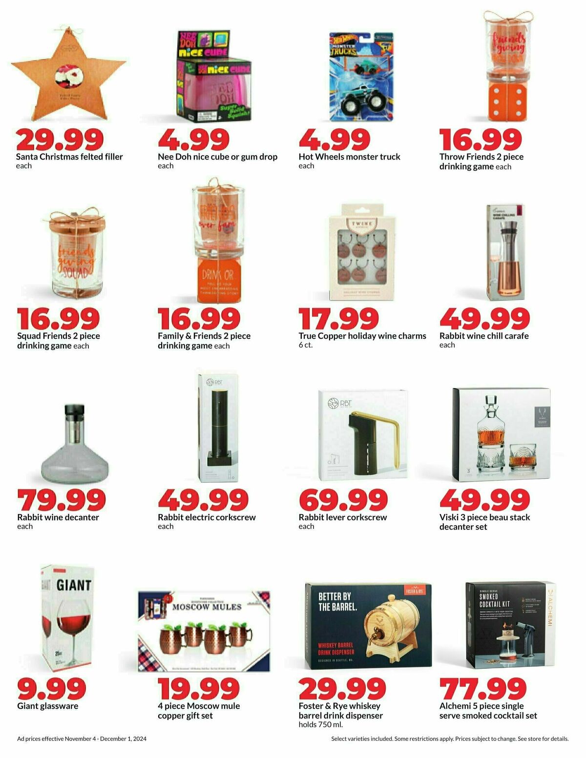 Hy-Vee Weekly Ad from November 4