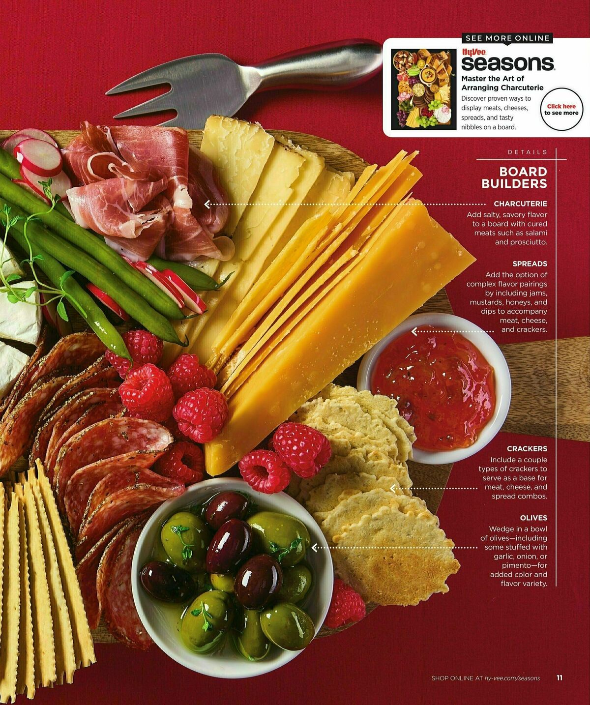 Hy-Vee Holiday Entertainment Catalog Weekly Ad from November 13