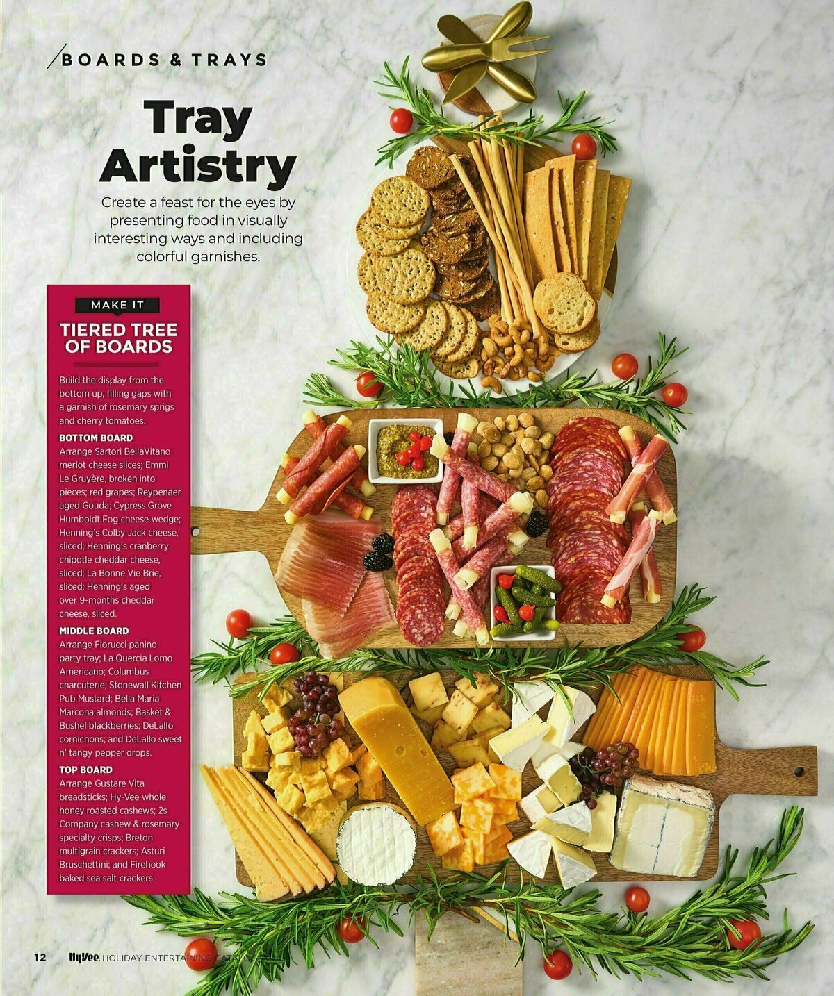 Hy-Vee Holiday Entertainment Catalog Weekly Ad from November 13