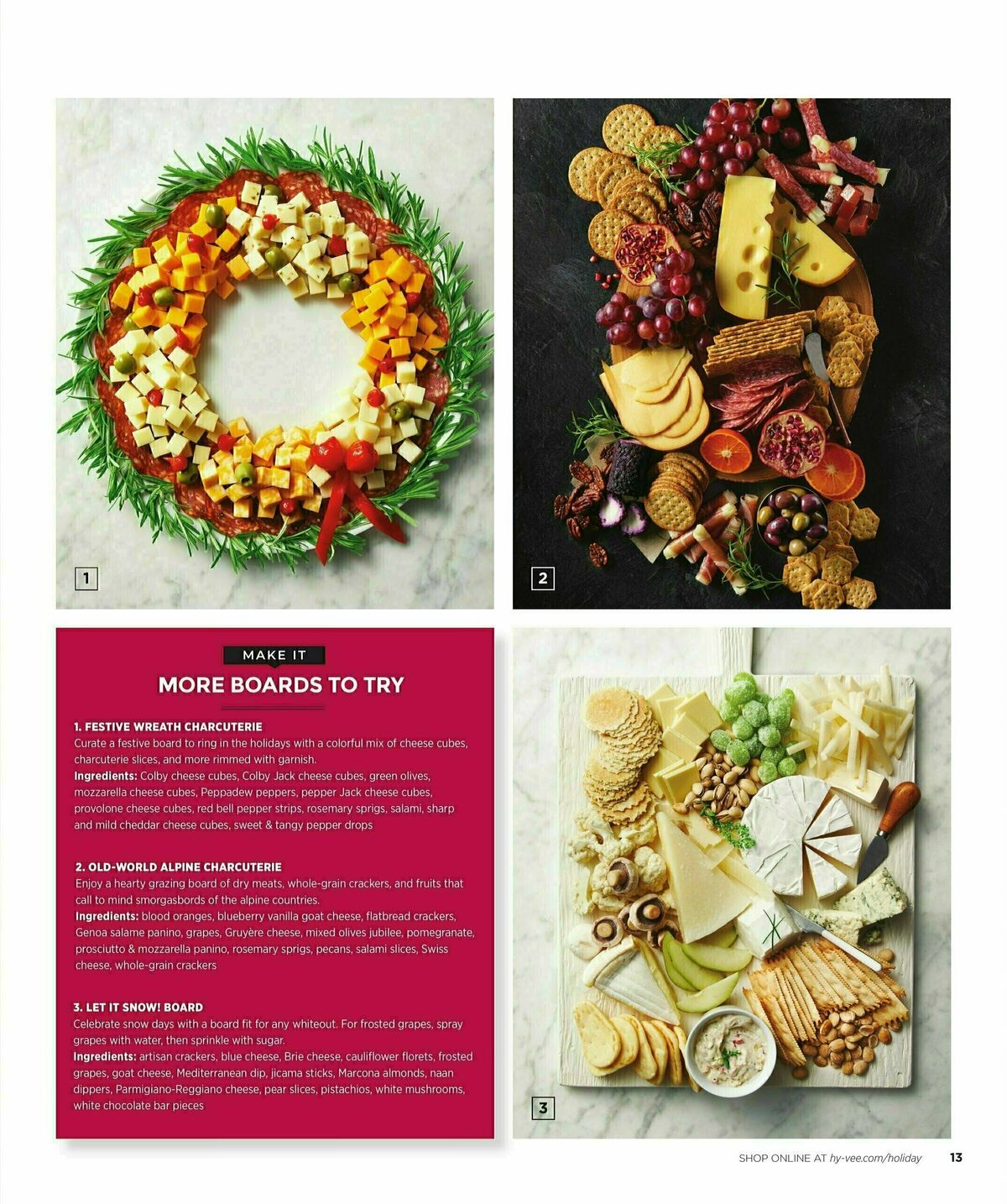 Hy-Vee Holiday Entertainment Catalog Weekly Ad from November 13