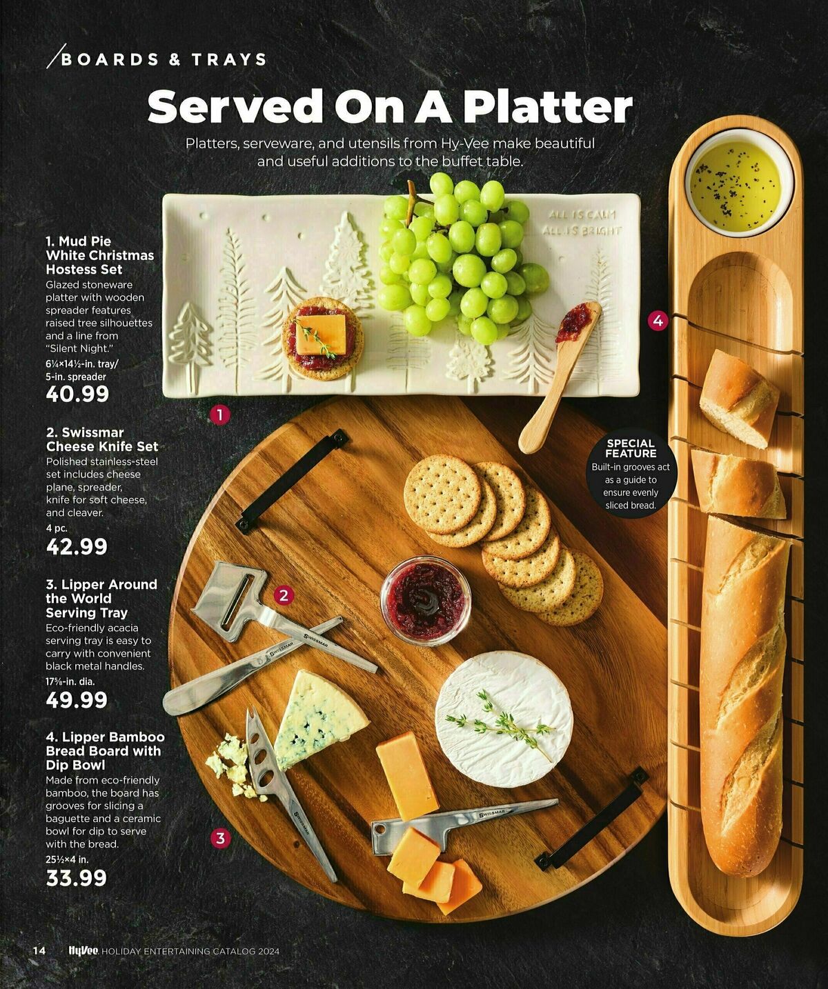 Hy-Vee Holiday Entertainment Catalog Weekly Ad from November 13