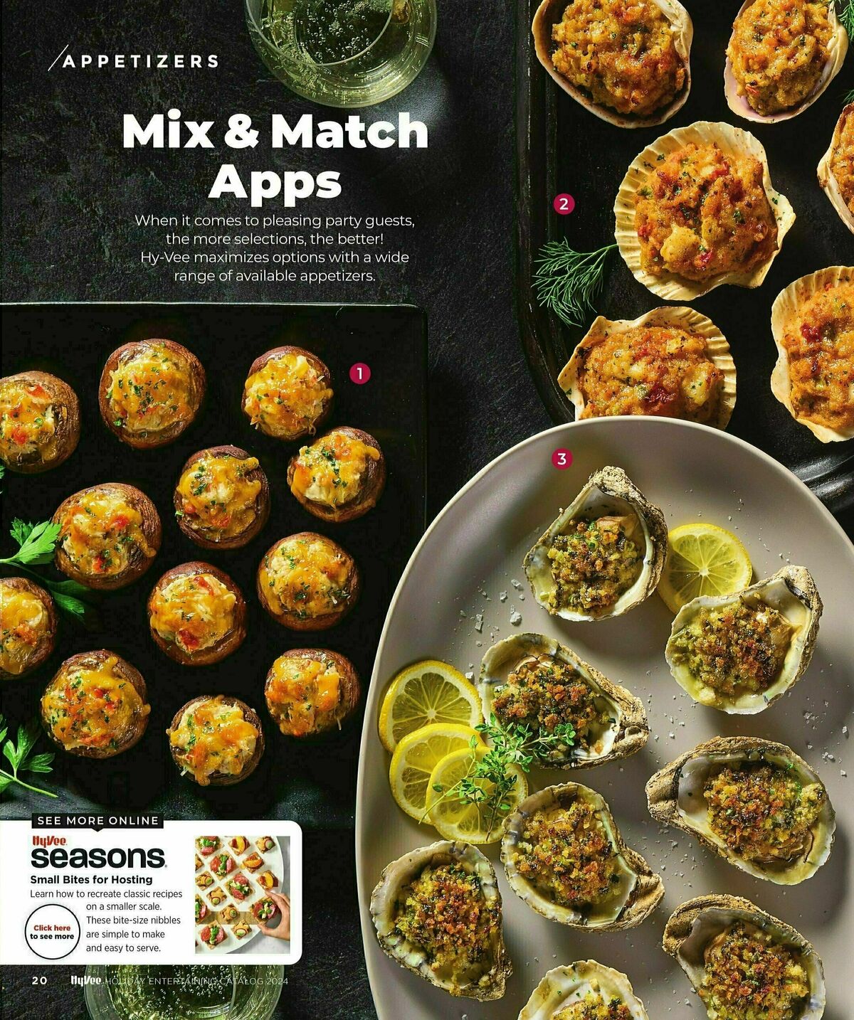 Hy-Vee Holiday Entertainment Catalog Weekly Ad from November 13