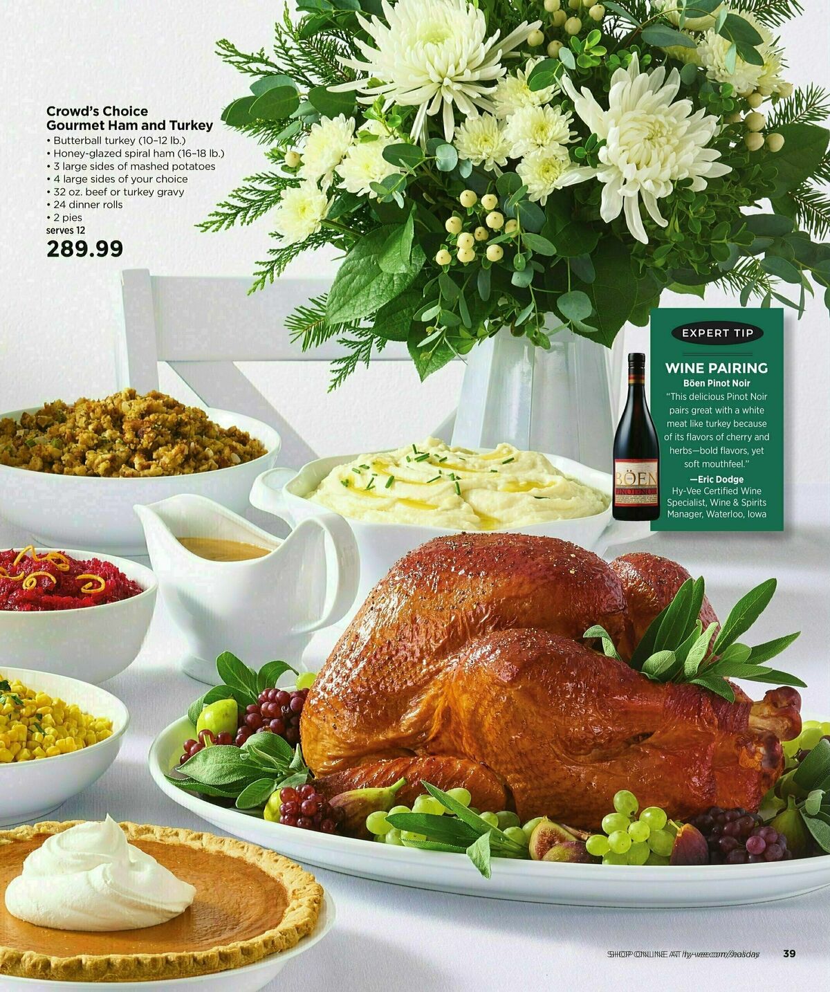 Hy-Vee Holiday Entertainment Catalog Weekly Ad from November 13