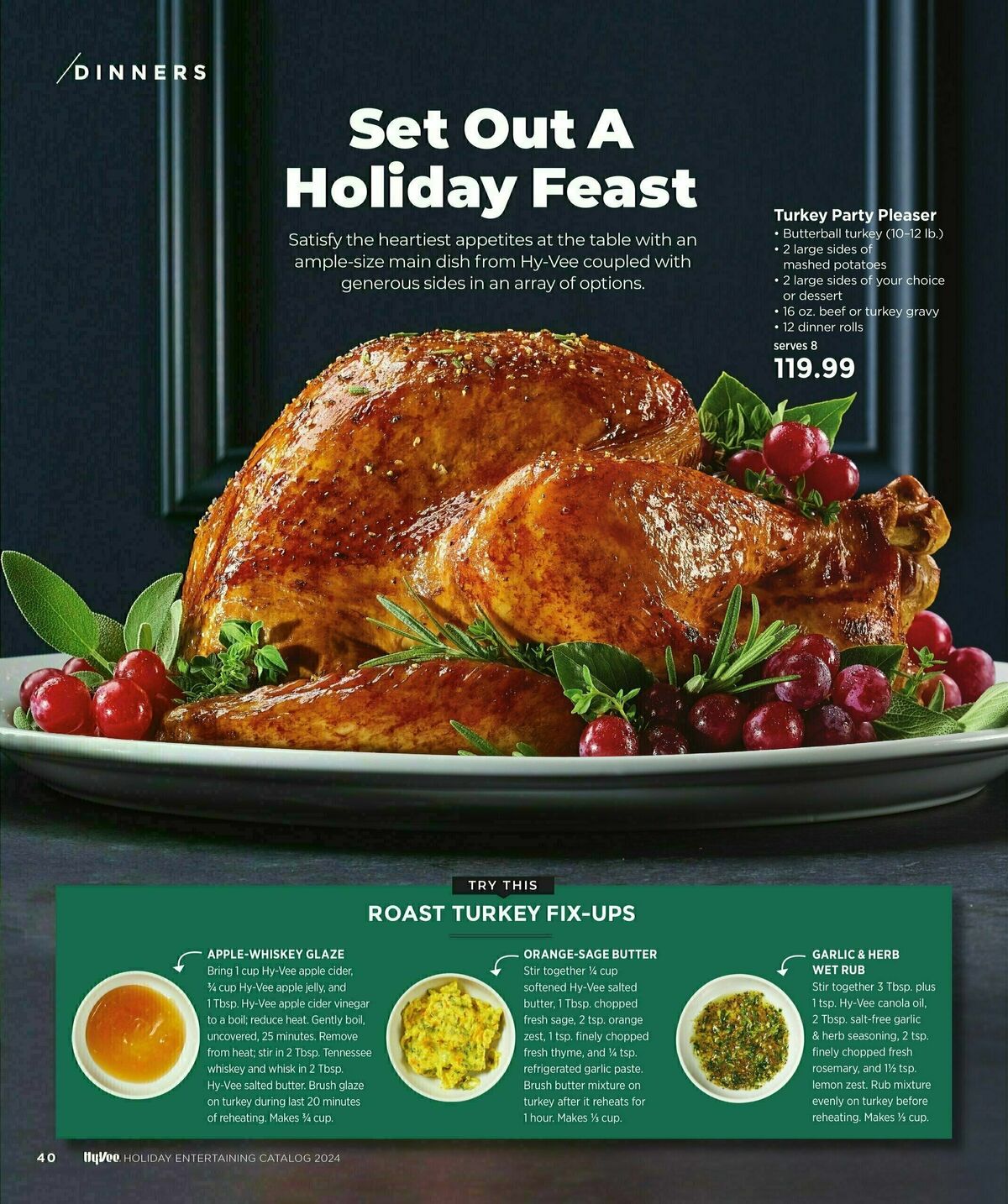 Hy-Vee Holiday Entertainment Catalog Weekly Ad from November 13