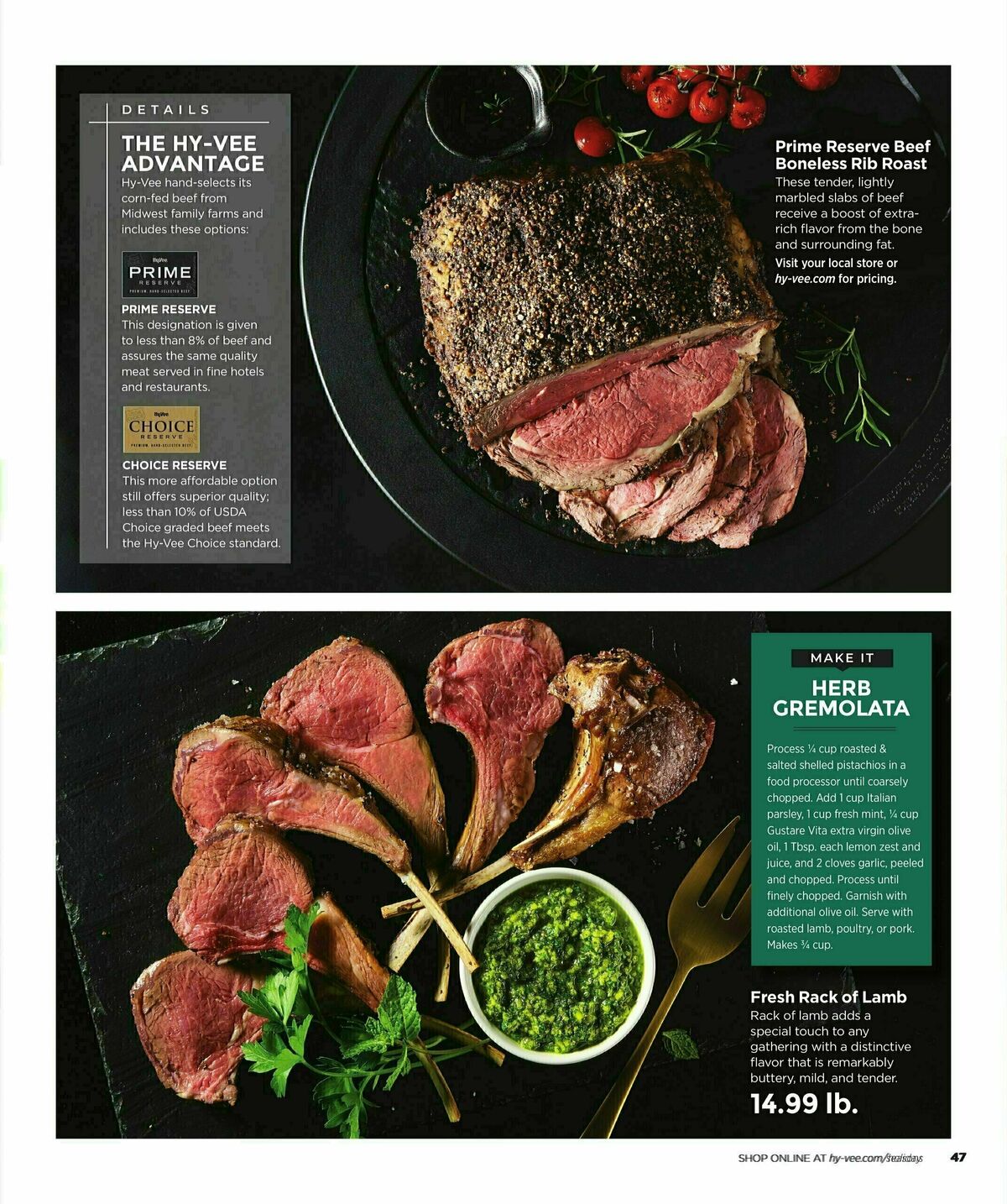 Hy-Vee Holiday Entertainment Catalog Weekly Ad from November 13