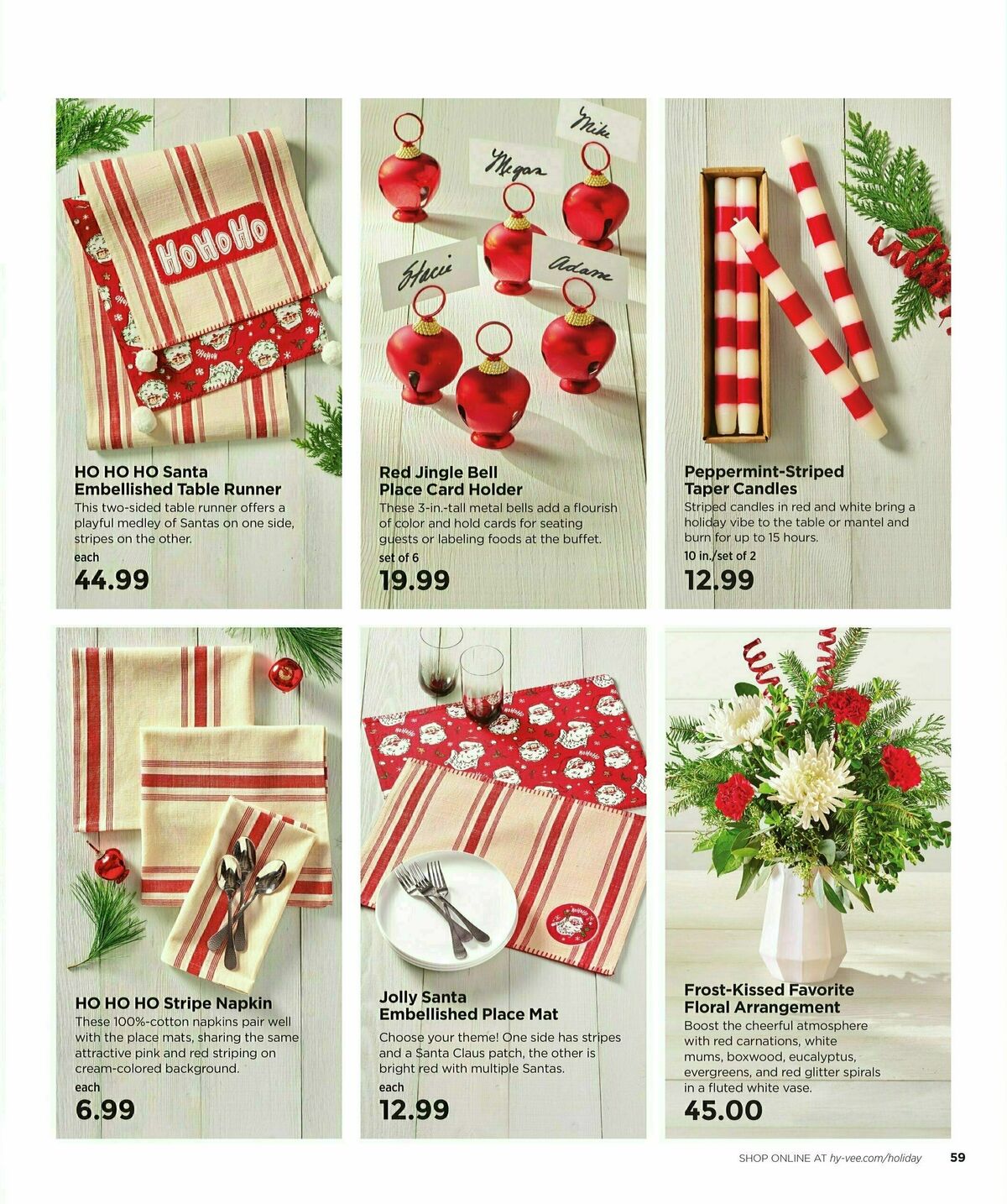 Hy-Vee Holiday Entertainment Catalog Weekly Ad from November 13