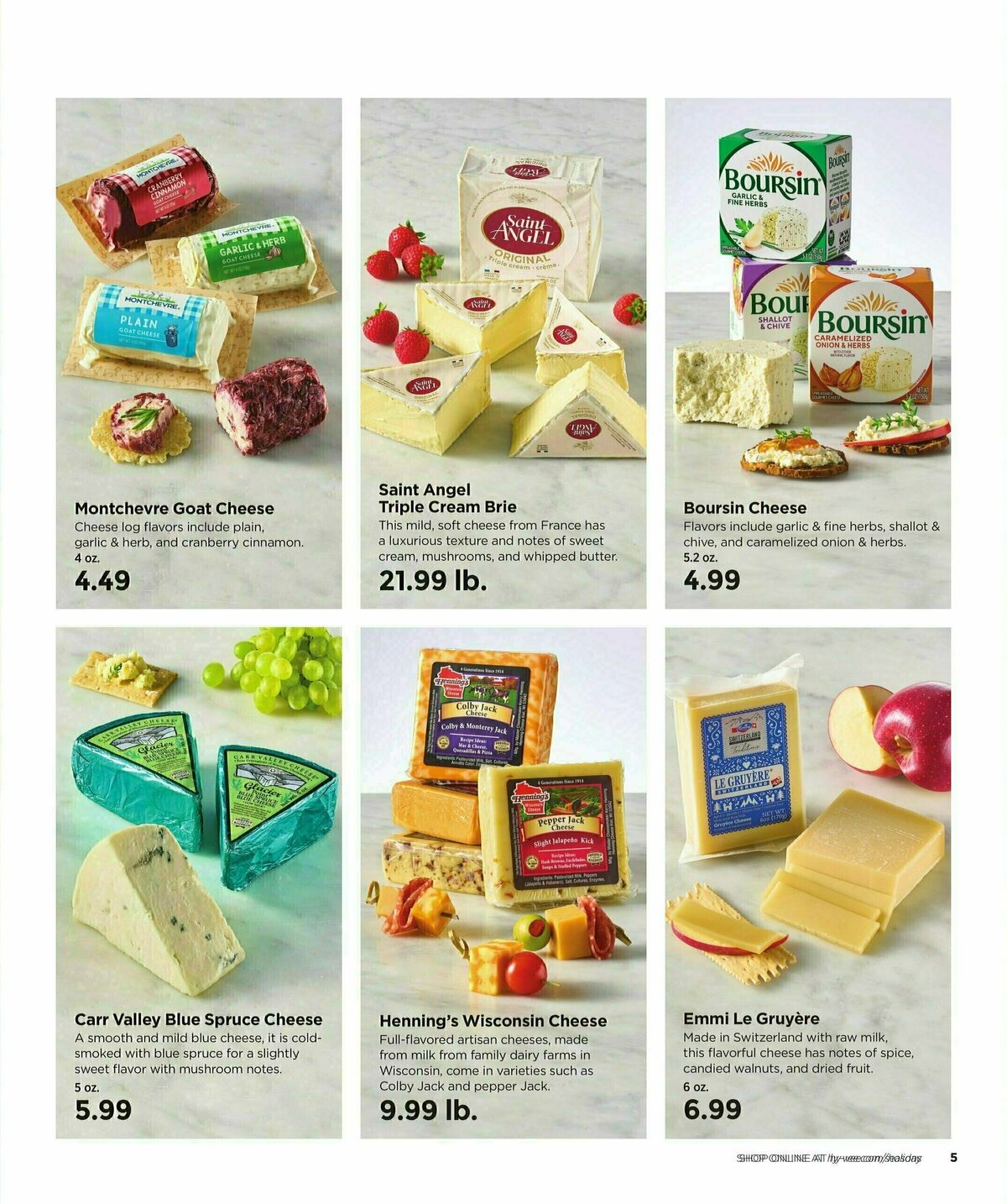 Hy-Vee Holiday Entertainment Catalog Weekly Ad from November 13