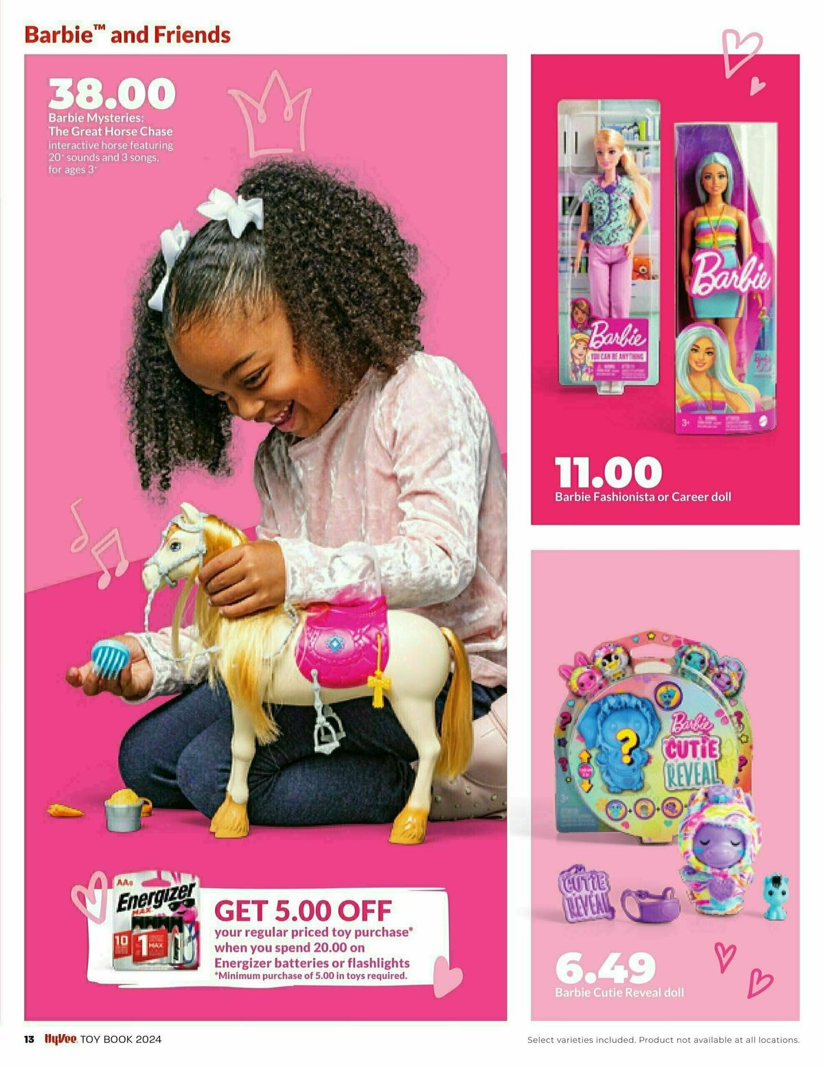 Hy-Vee Big Toy Book Weekly Ad from November 11