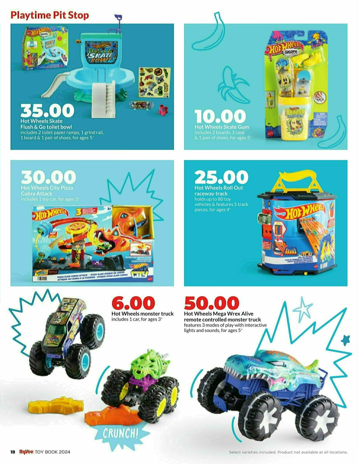 Hy-Vee Big Toy Book Weekly Ad from November 11