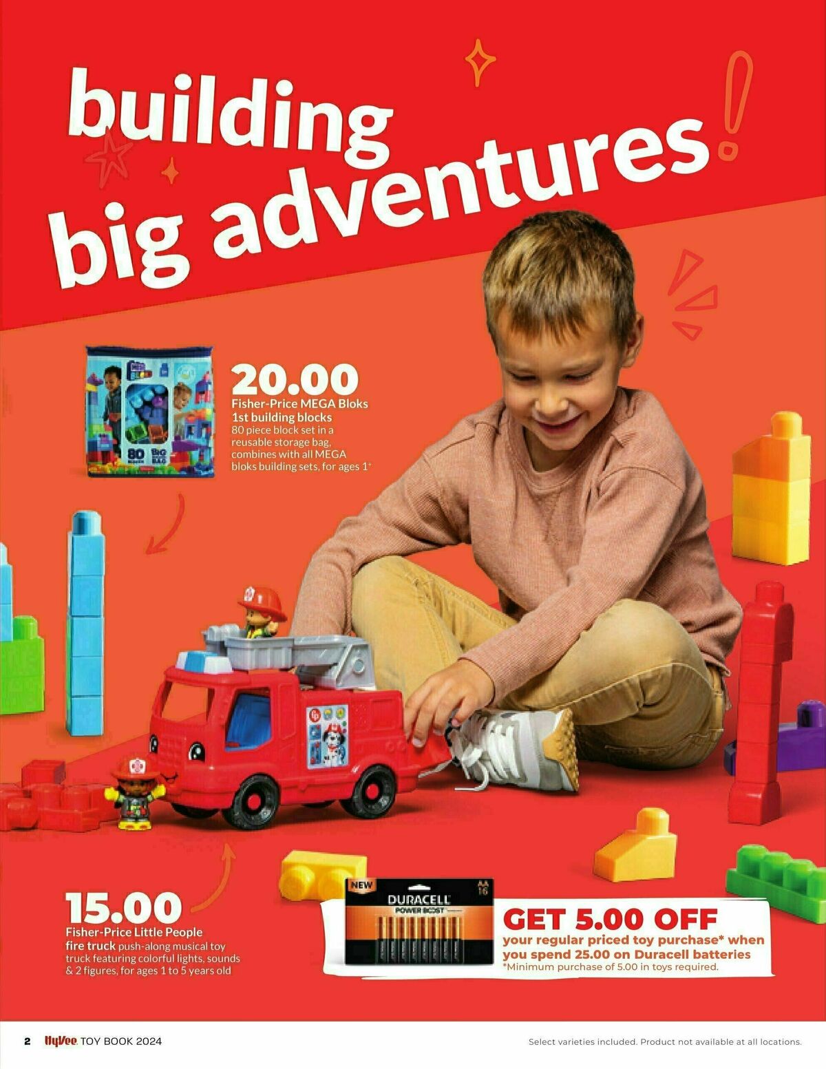 Hy-Vee Big Toy Book Weekly Ad from November 11