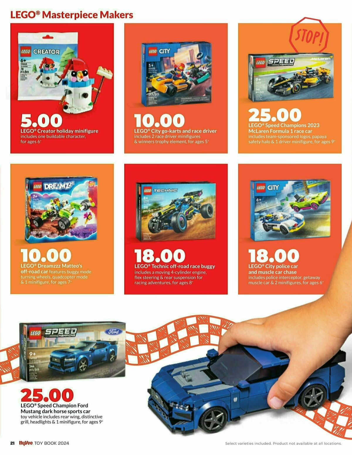 Hy-Vee Big Toy Book Weekly Ad from November 11