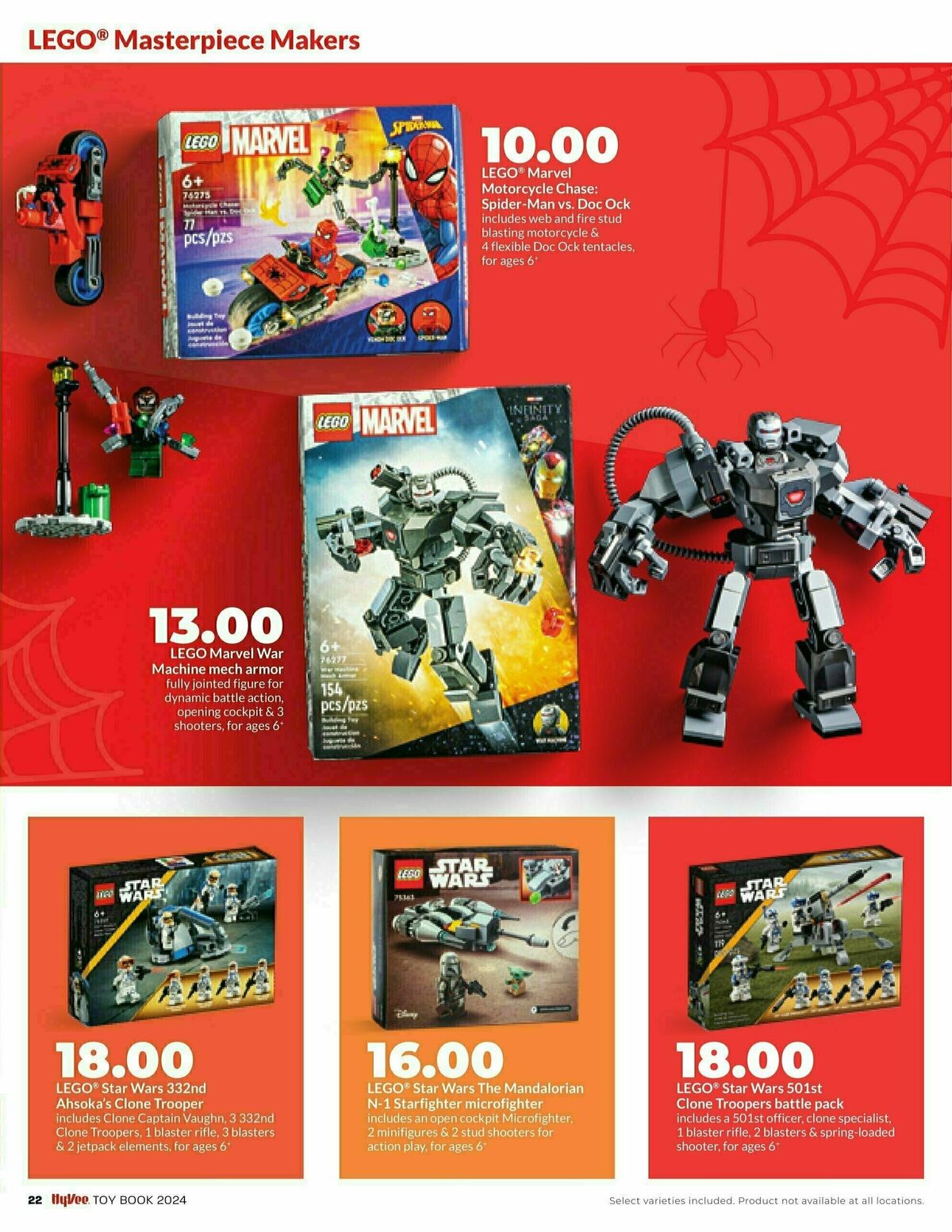 Hy-Vee Big Toy Book Weekly Ad from November 11