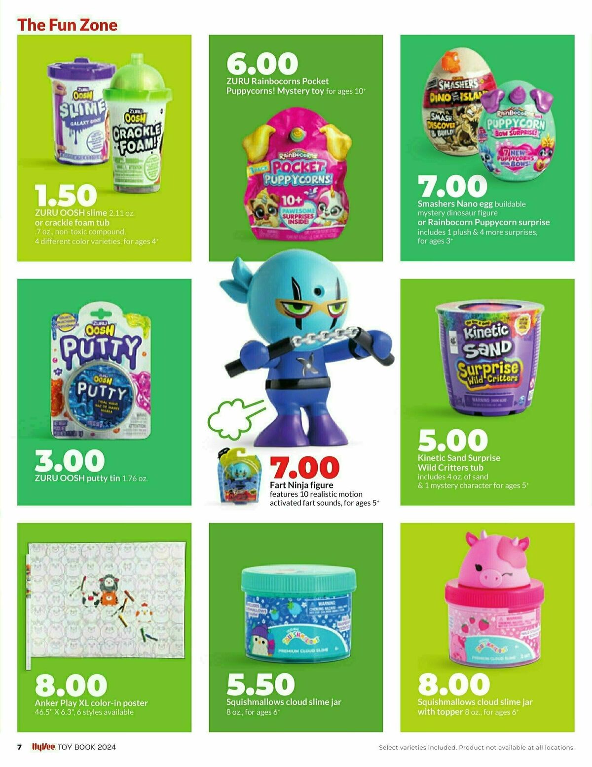 Hy-Vee Big Toy Book Weekly Ad from November 11