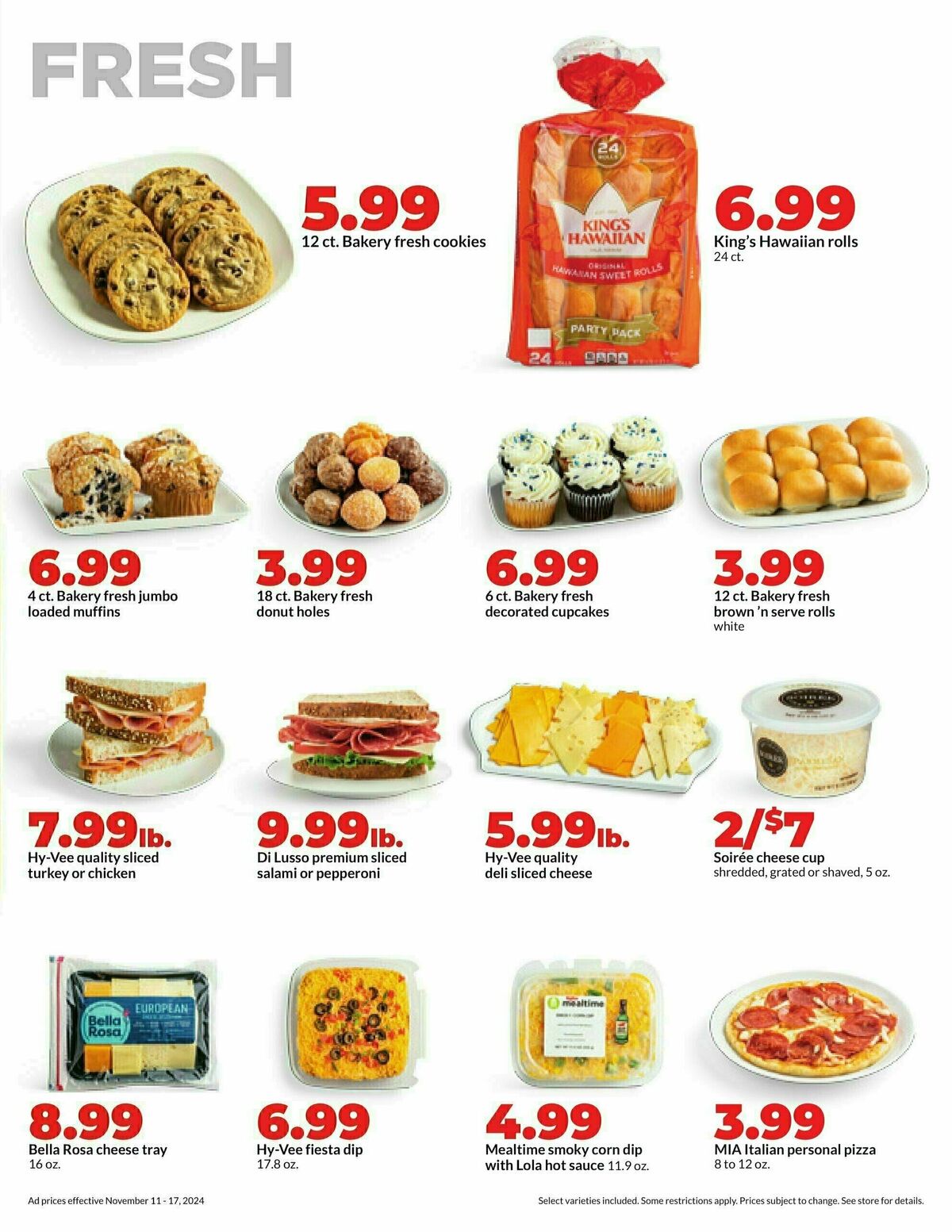 Hy-Vee Weekly Ad from November 11