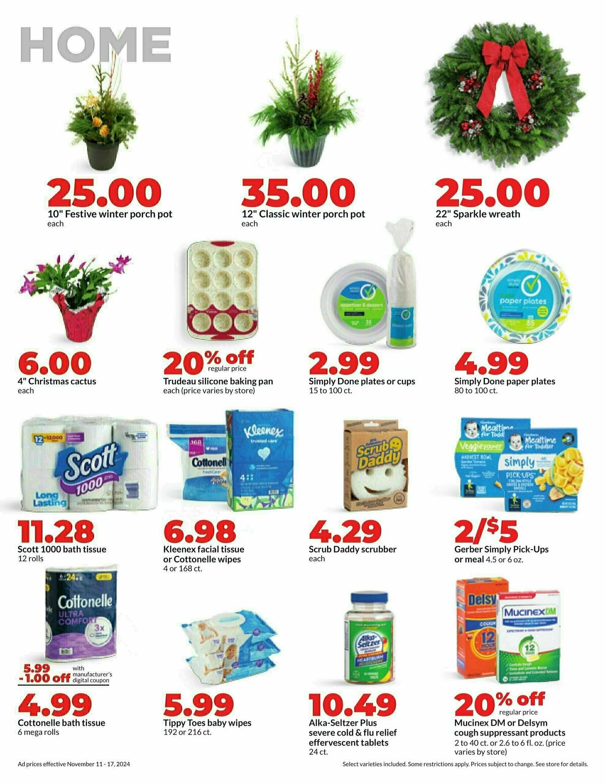 Hy-Vee Weekly Ad from November 11