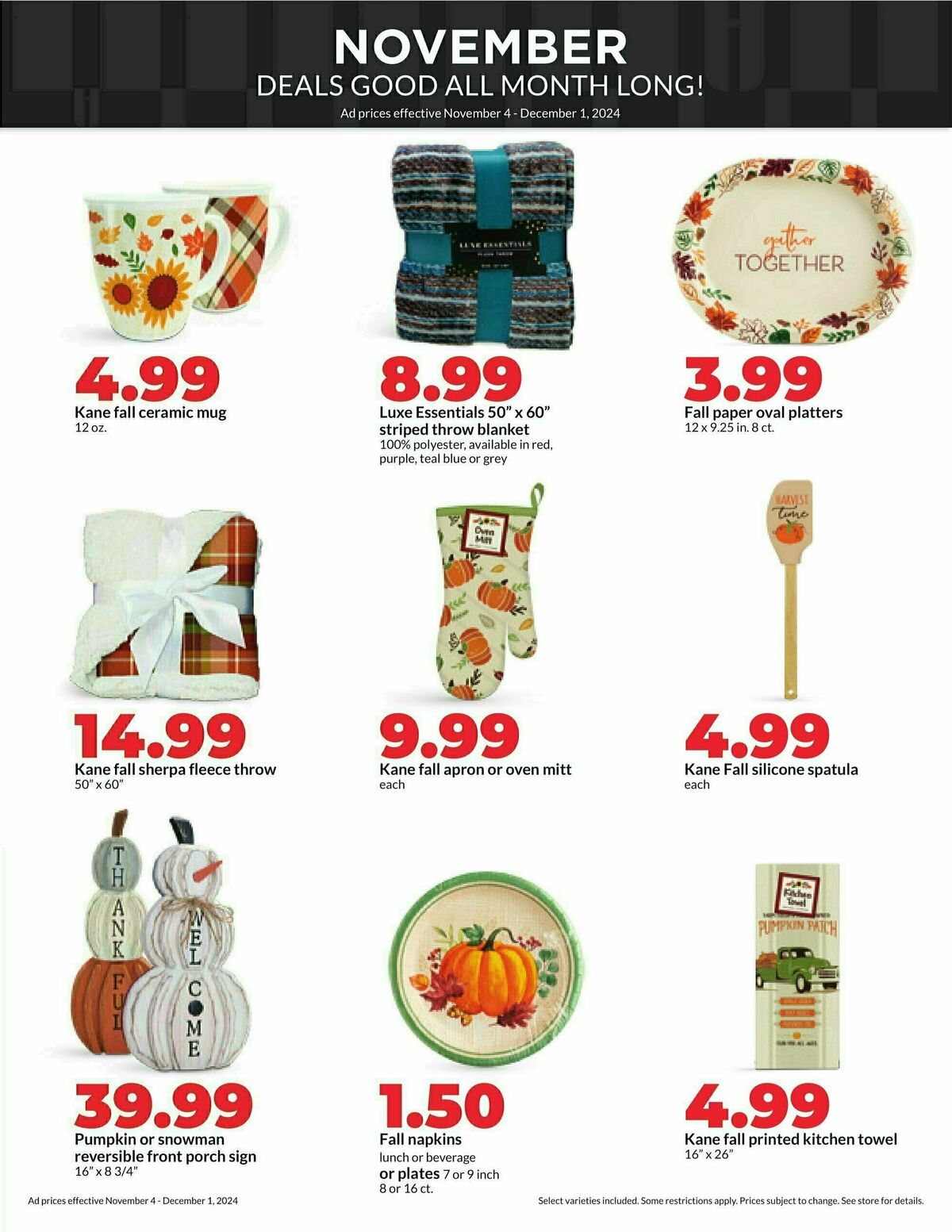 Hy-Vee Weekly Ad from November 11