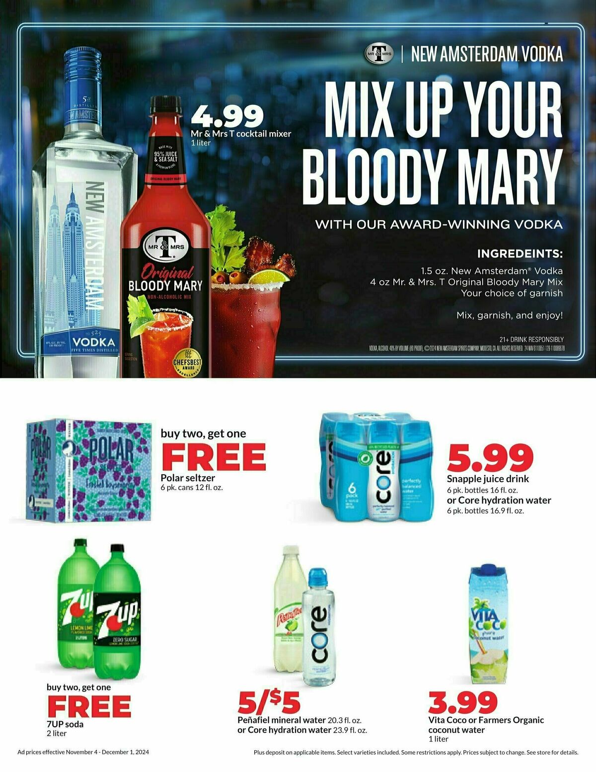 Hy-Vee Weekly Ad from November 11