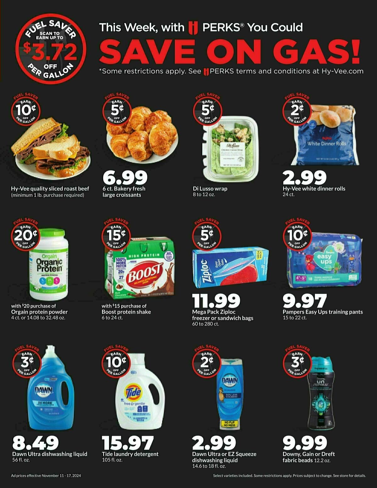 Hy-Vee Weekly Ad from November 11